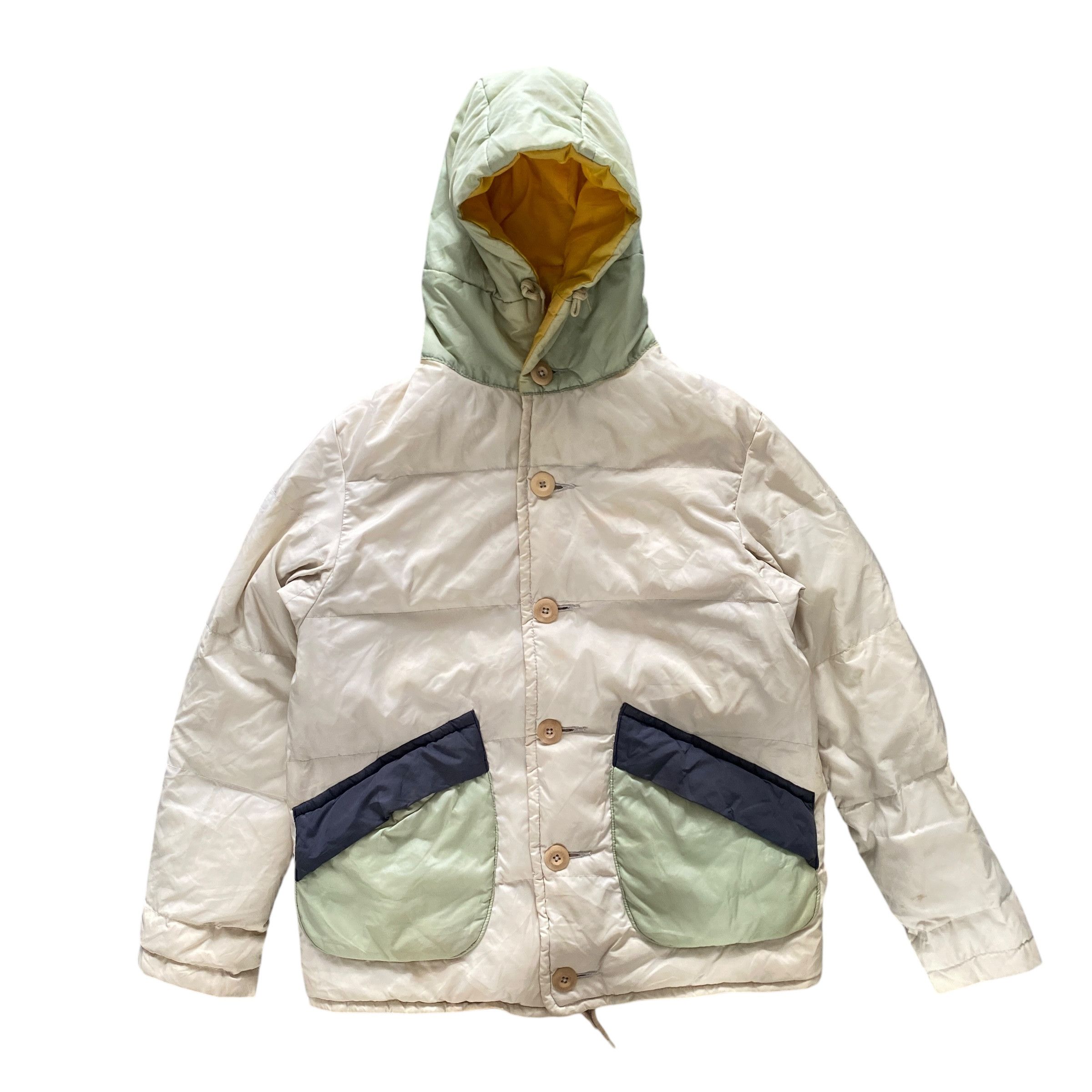 45rpm 45rpm Puffer Padding Down Hoodie Jacket Size US S / EU 44-46 / 1 - 1 Thumbnail
