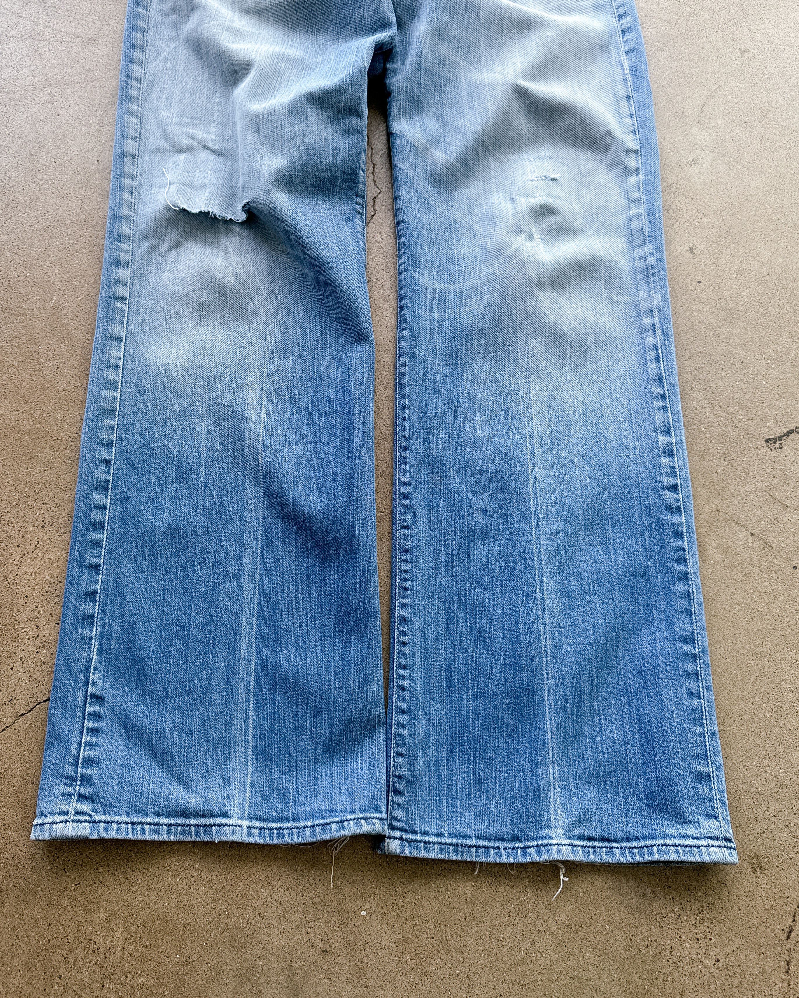 7 For All Mankind 7 For All Mankind Denim Jeans Men's 36 Bootcut Flare Faded Size US 36 / EU 52 - 2 Thumbnail