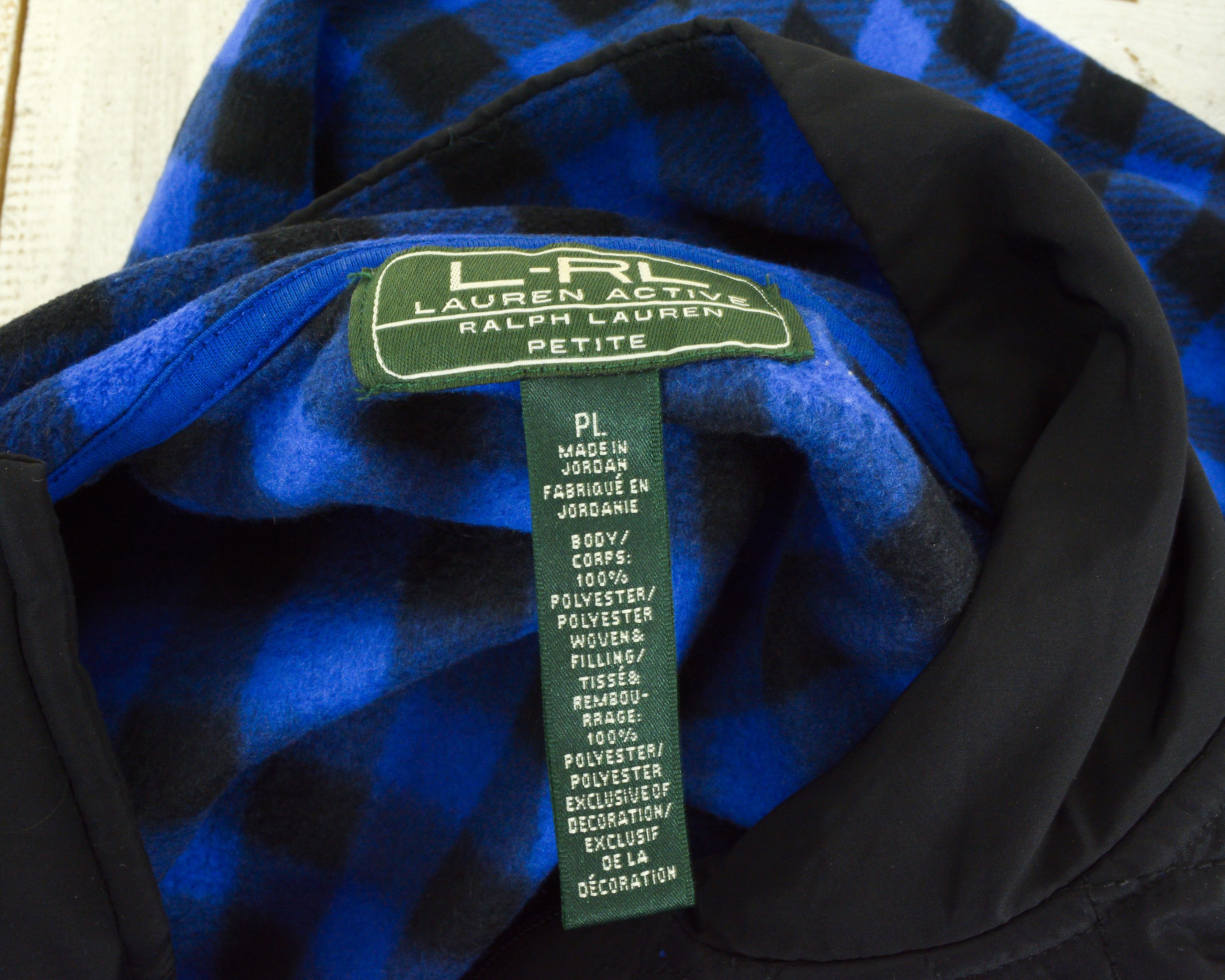 Lauren Ralph Lauren × Ralph Lauren Sport × Vintage Petite L Fleece Jacket Jumper Pullover Body Warmer Waistcoat Size L / US 10 / IT 46 - 7 Thumbnail
