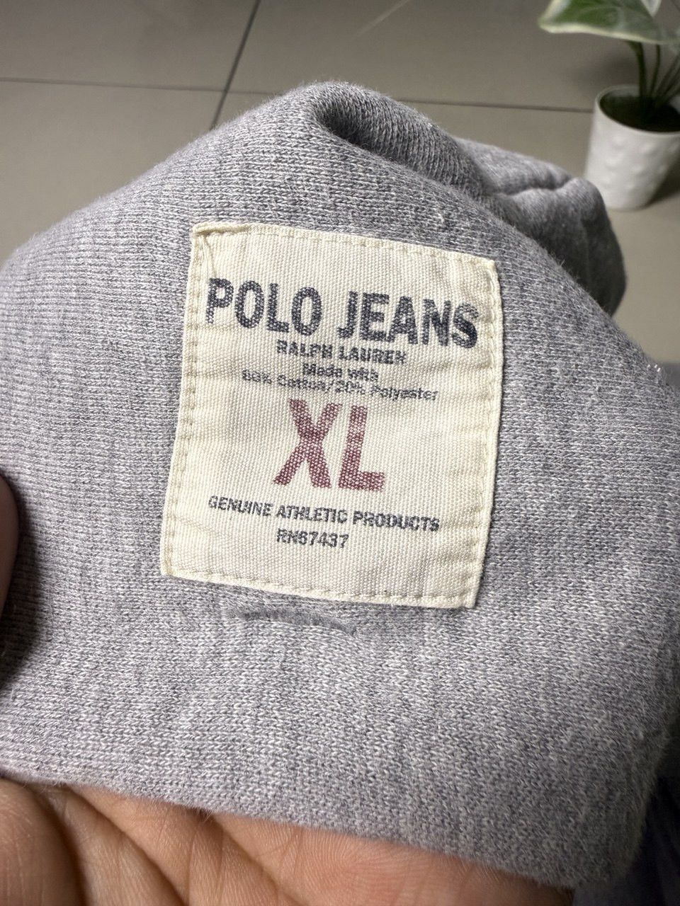Polo Ralph Lauren × Vintage Polo Jeans Co X Ralph Lauren X Hoodie Size US XXL / EU 58 / 5 - 6 Thumbnail