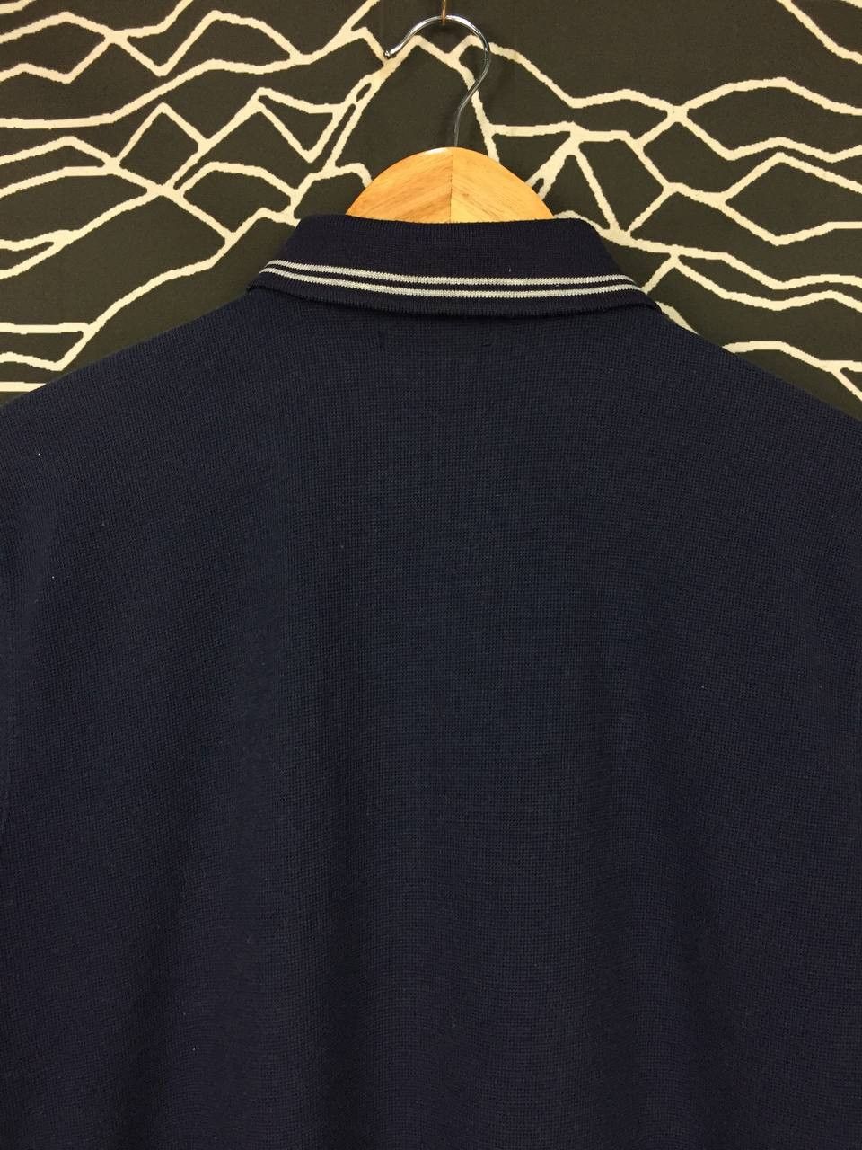 Vintage Vtg Ocean County Geometry World Embroidered Logo Polo Tee Size US M / EU 48-50 / 2 - 6 Thumbnail