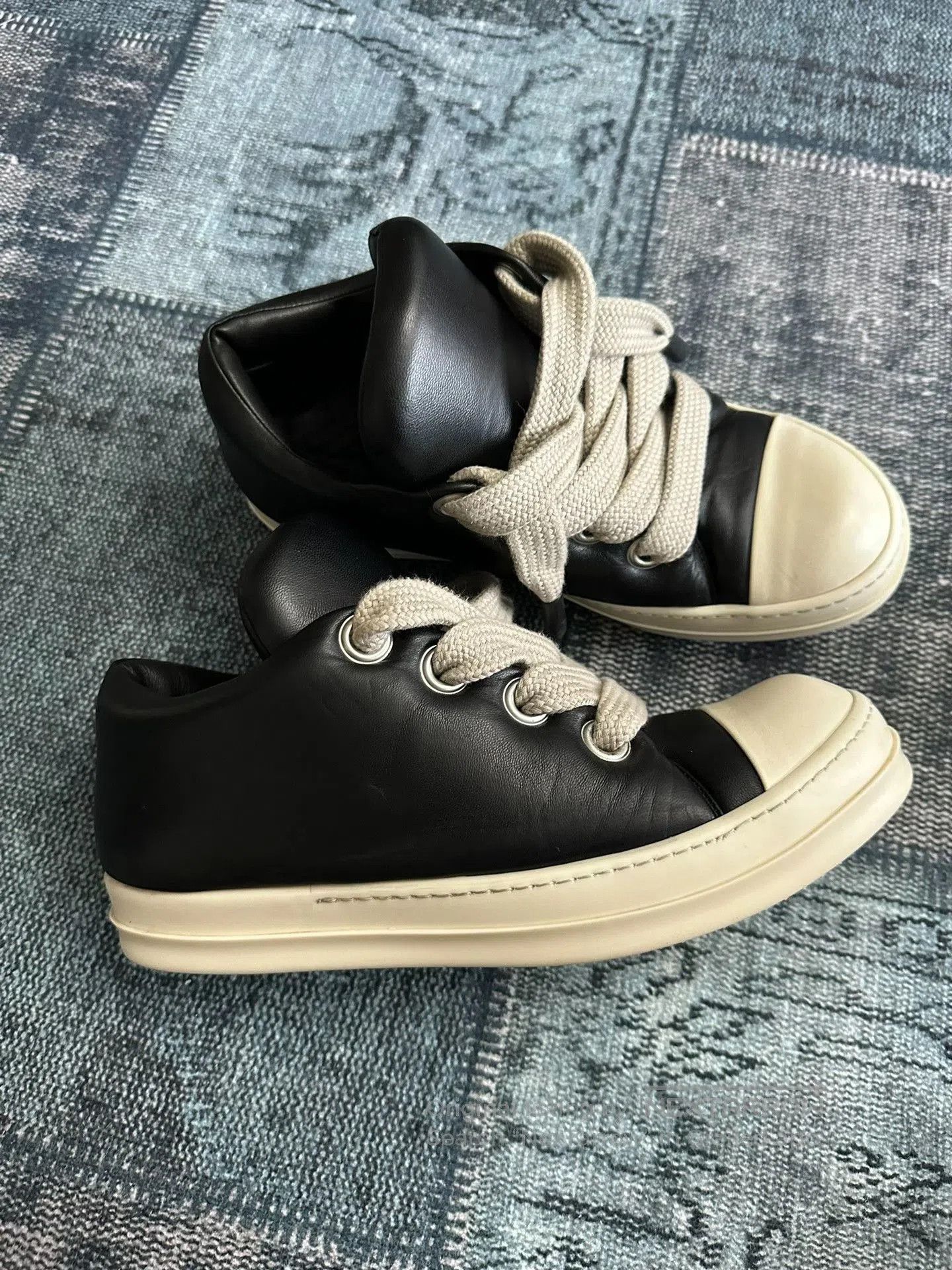 Rick Owens Rick Owens Black Low. Size US 11 / EU 44 - 2 Thumbnail