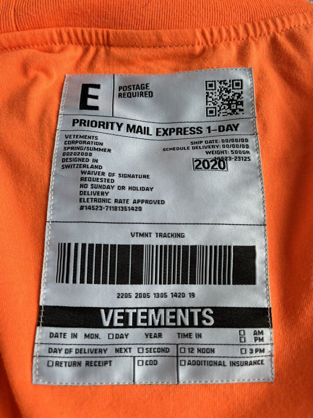 Vetements BNWT Demna Vetements express label T-shirt Size US M / EU 48-50 / 2 - 10 Thumbnail