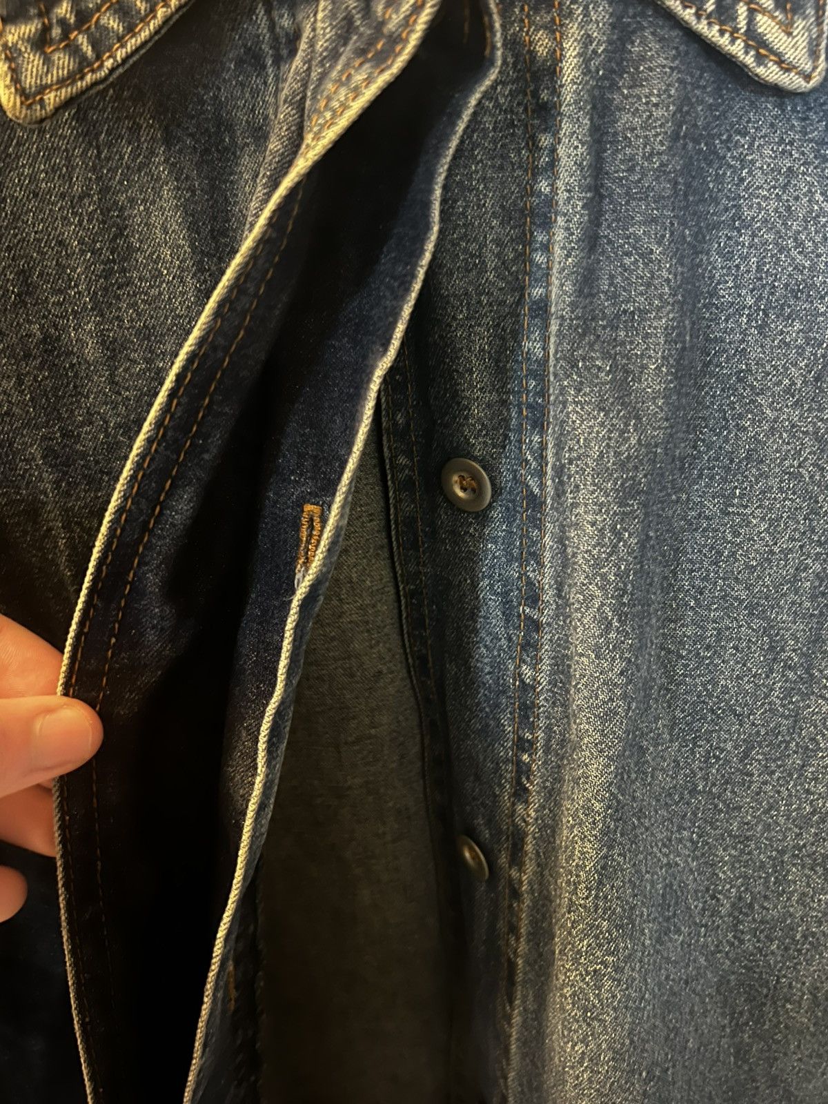 Japanese Brand × Vintage Vintage Avod Style double jean jacket Size US XL / EU 56 / 4 - 5 Thumbnail