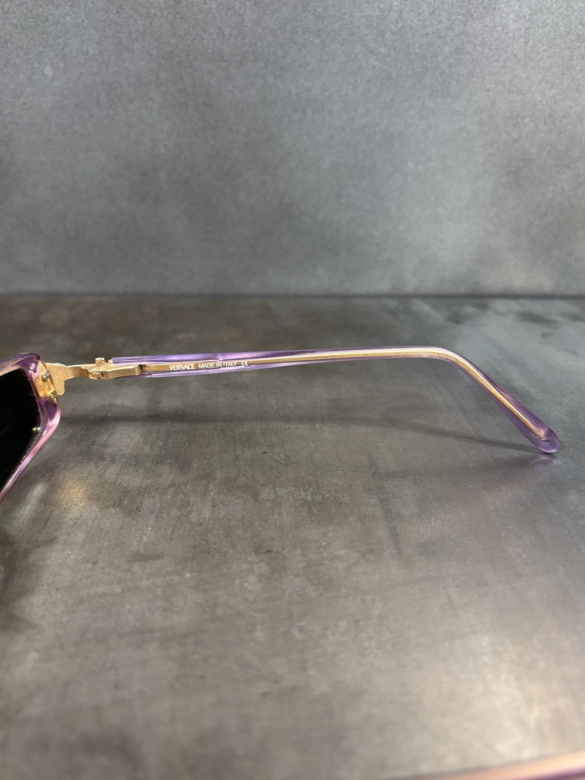 Versace Y2K Vintage Versace Sunglasses Petite Bayonetta 2000s Medusa Size ONE SIZE - 10 Thumbnail