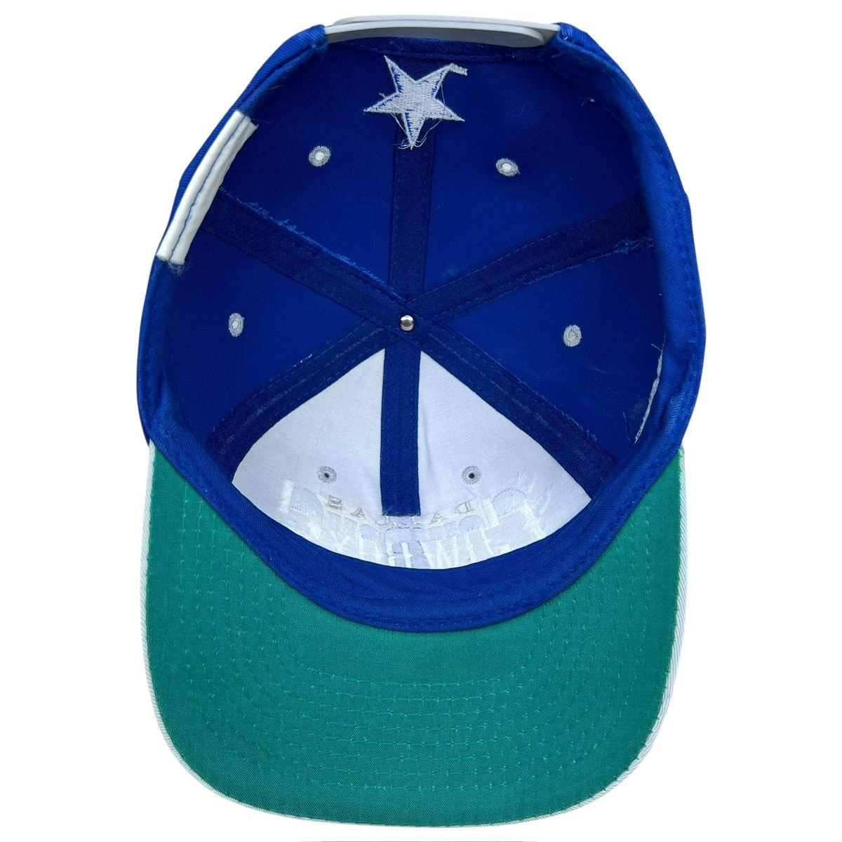 NFL NFL Dallas Cowboys Spell Out Two Tone Embroidered Snapback Size ONE SIZE - 9 Thumbnail