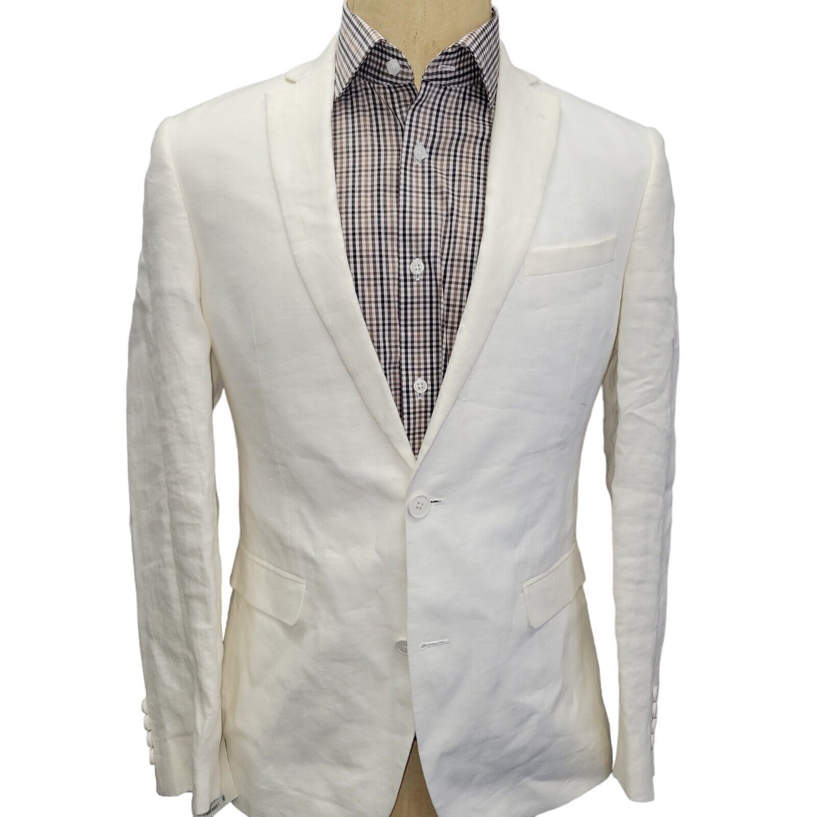 Bar III Men's Bar III 100% Linen Jacket. Size 36R. New With Tags Size 36R - 1 Thumbnail