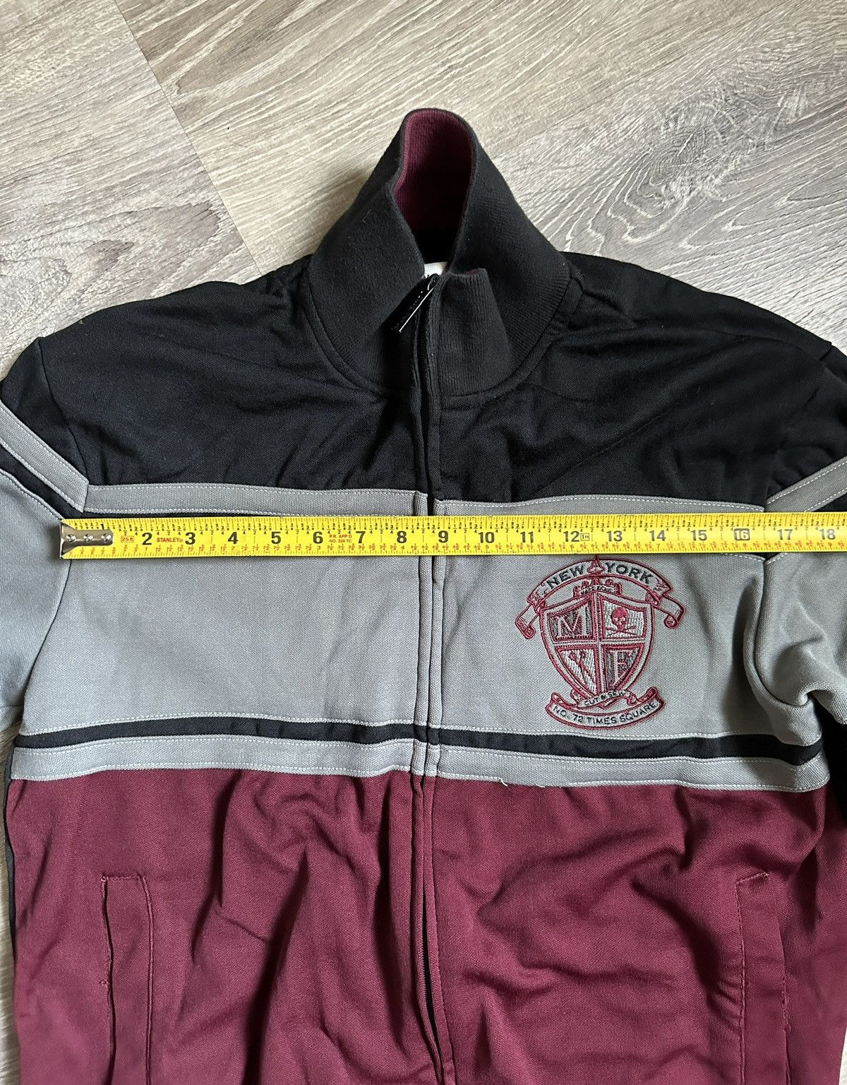 Marc Ecko × Vintage Marc Ecko New York Zip Up Sweater Size US M / EU 48-50 / 2 - 5 Thumbnail