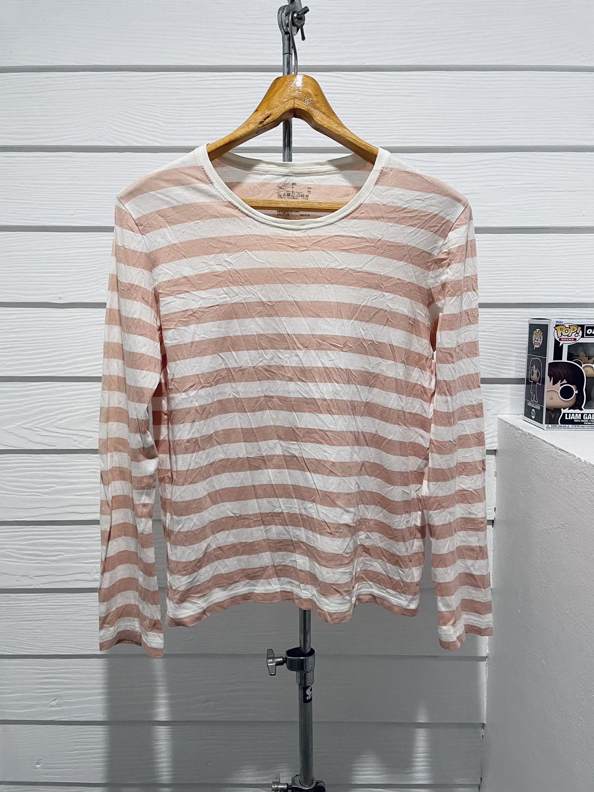 MUJI STRIPED LONG SLEEVE T-SHIRT