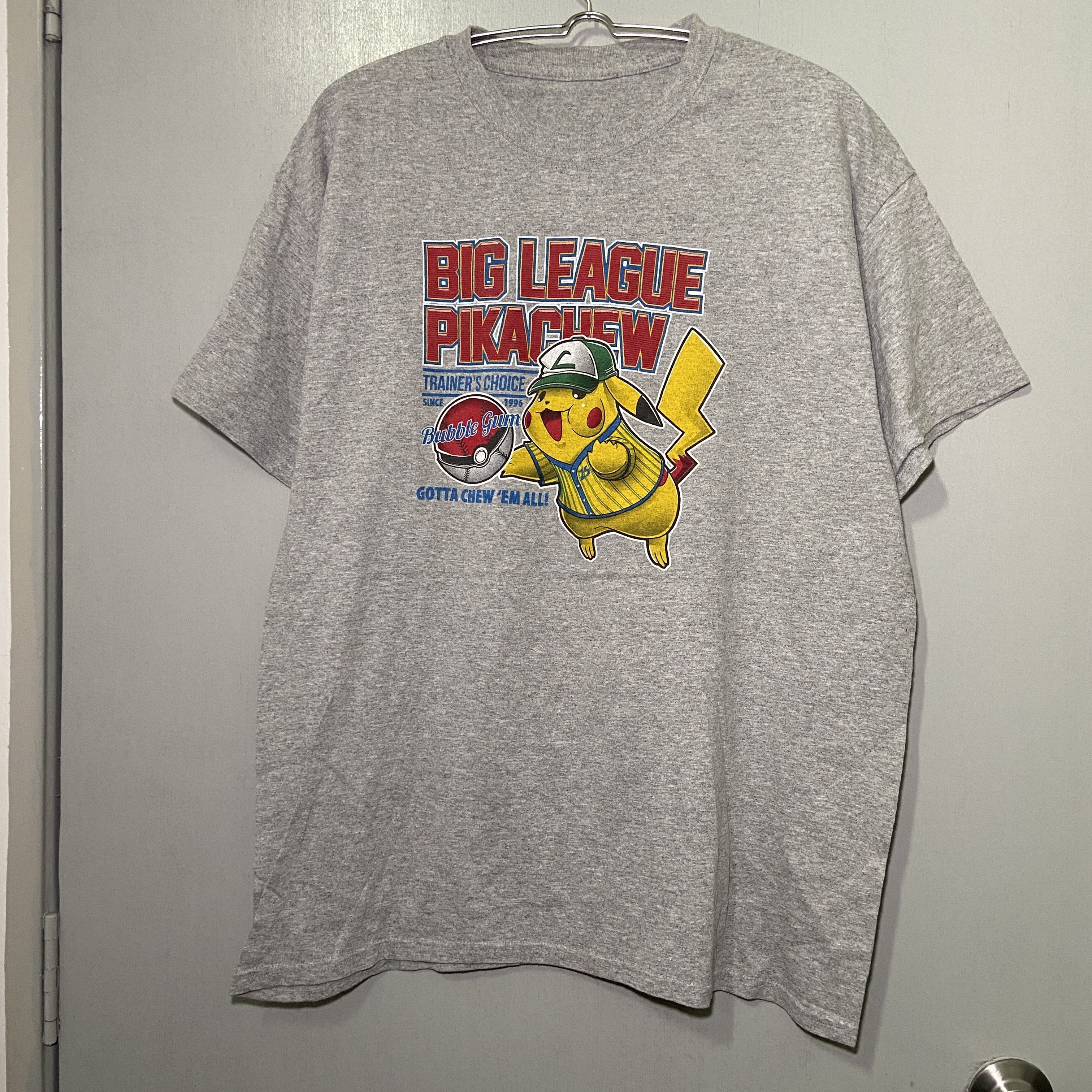 Pokemon Pokemon BIG LEAGUE PIKACHEW Tee Size US L / EU 52-54 / 3 - 1 Thumbnail