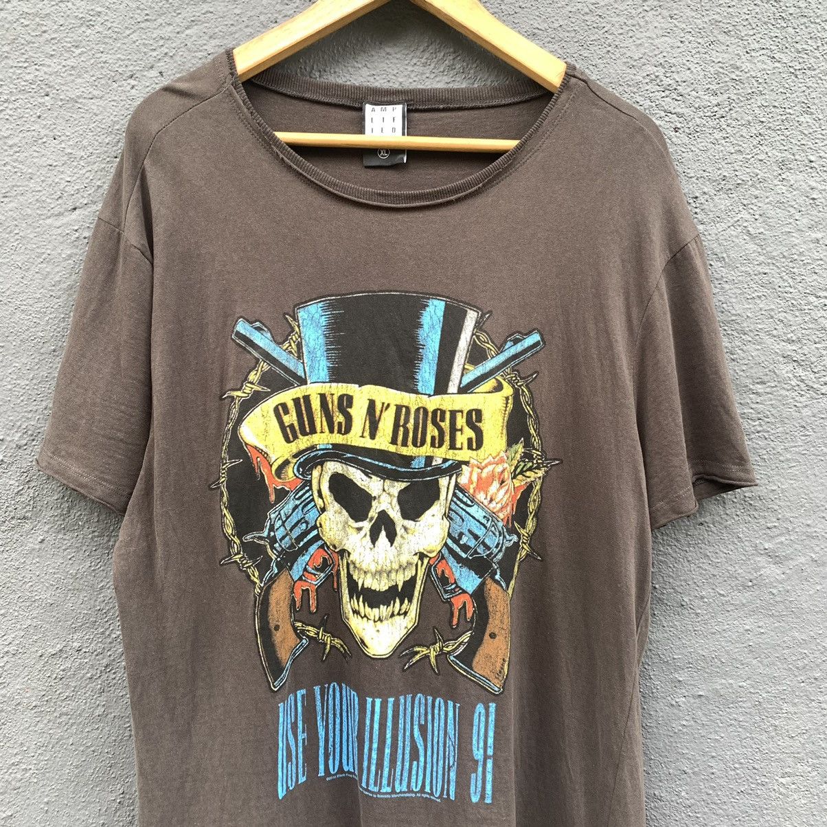 Band Tees Thrashed faded guns & roses tour tee Size US L / EU 52-54 / 3 - 2 Thumbnail