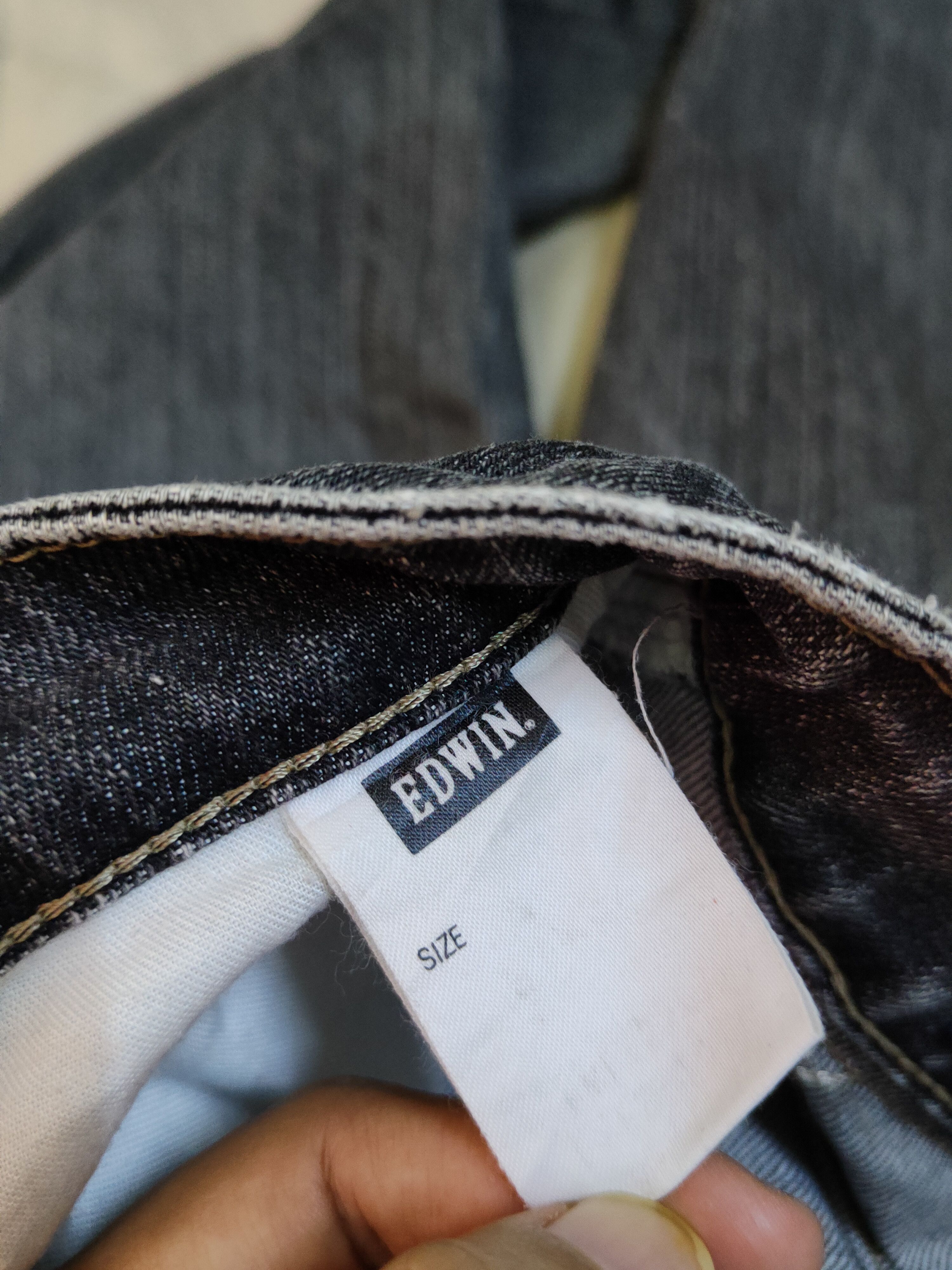 Edwin Edwin Black Faded Multipocket Denim #S1590 Size 27" / US 4 / IT 40 - 16 Thumbnail