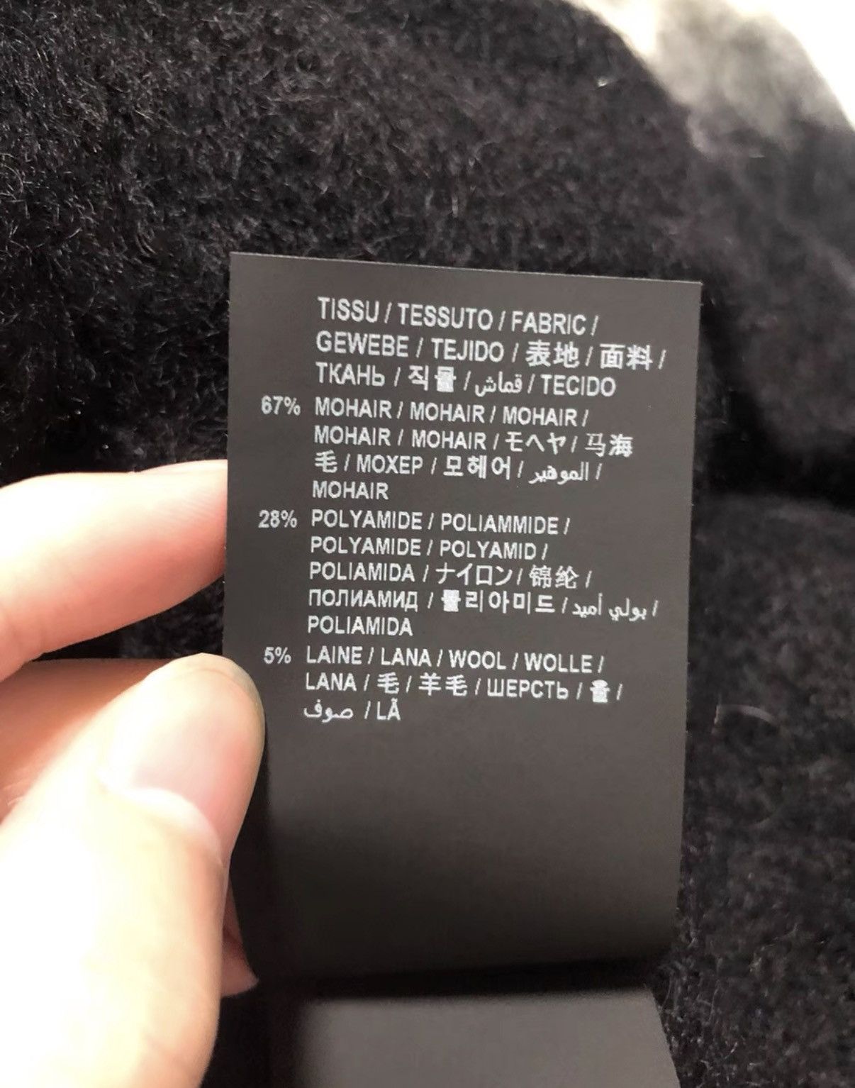 Saint Laurent Paris Saint Laurent 20FW Turtleneck Mohair Lightning Bolt Sweater Size US M / EU 48-50 / 2 - 4 Thumbnail