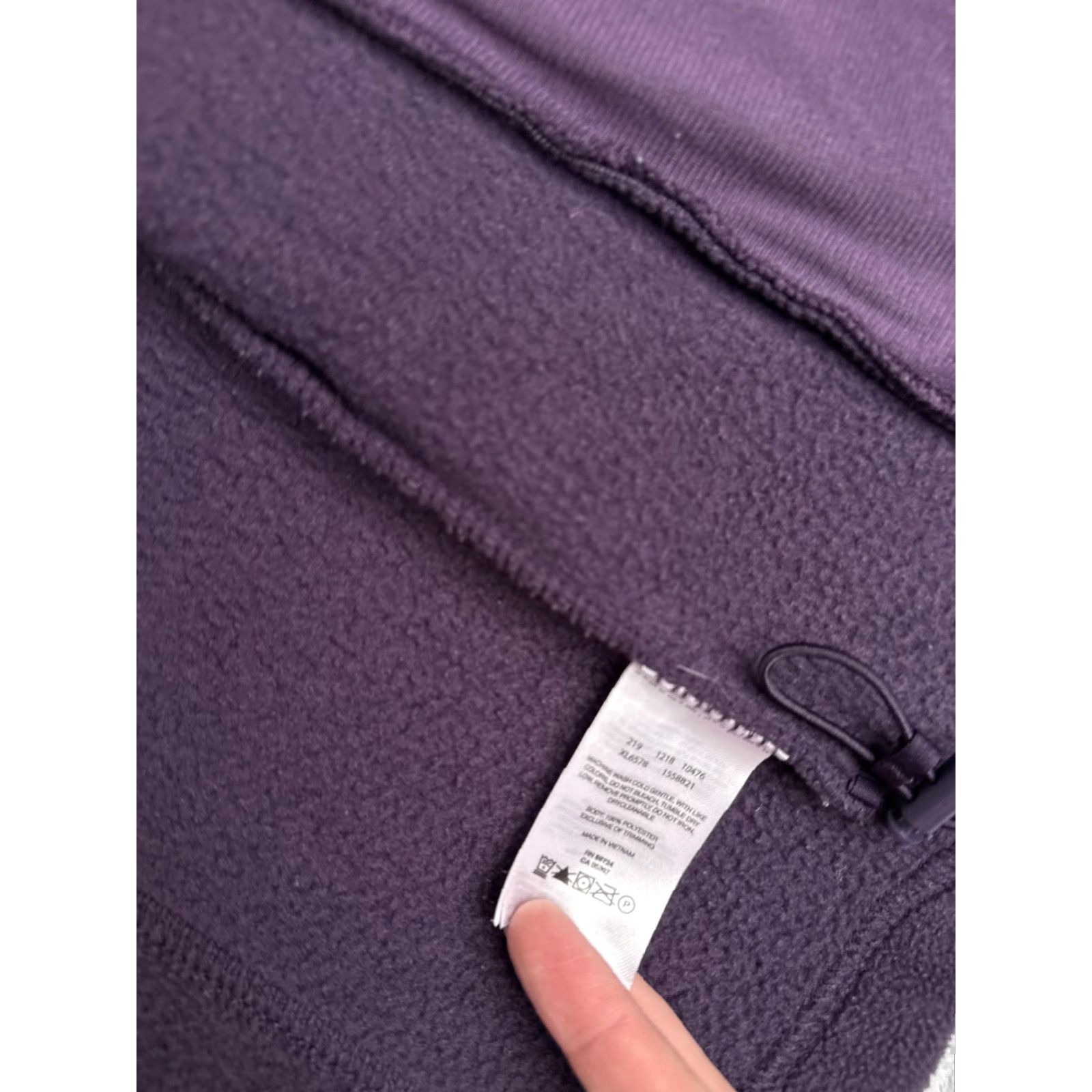 Vintage Columbia Jacket Womens Small Purple Full Zip Fleece Lightweight Hiking Camping Size S / US 4 / IT 40 - 4 Thumbnail