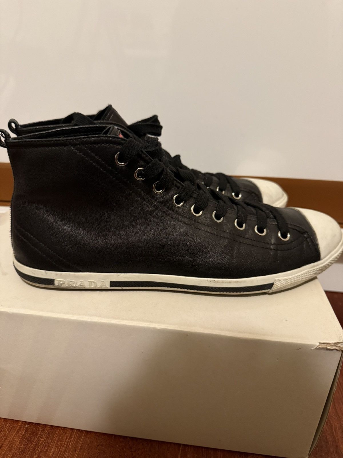 Prada Prada high top sneakers Size US 9.5 / EU 42-43 - 5 Thumbnail