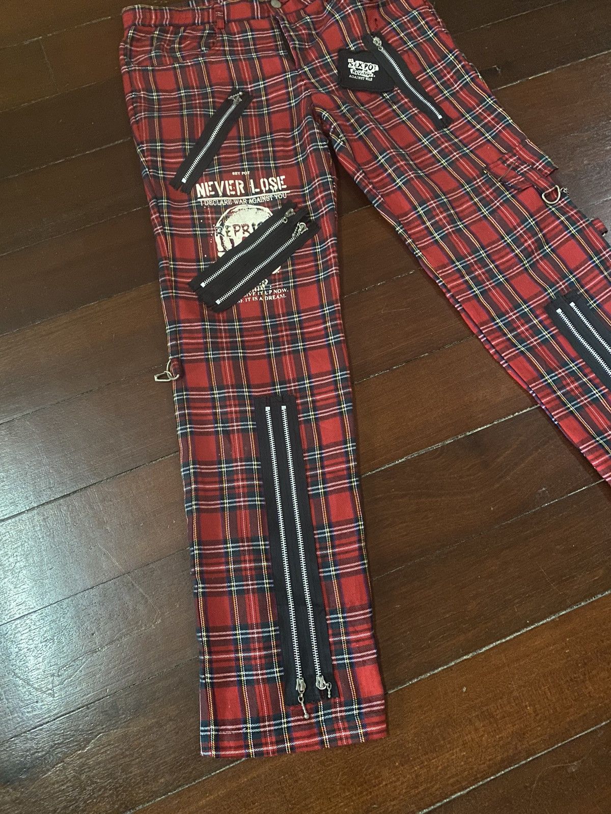 Japanese Brand × Seditionaries SEX POT REVENGE Japanese Red Punk Style cw21 Size US 33 - 5 Thumbnail