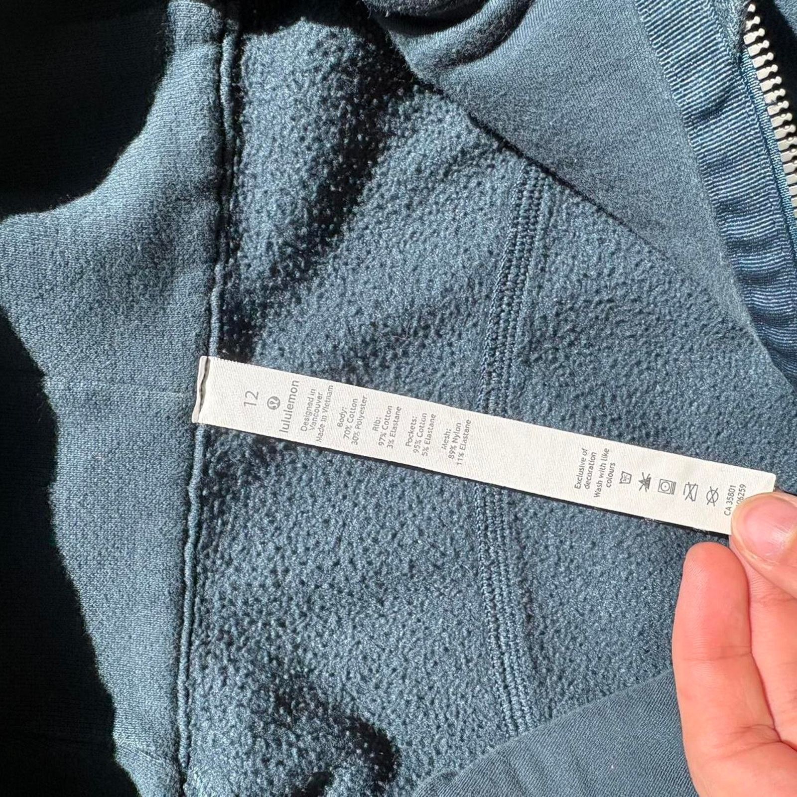 Lululemon Lululemon blue scuba zip up Size XL / US 12-14 / IT 48-50 - 4 Thumbnail