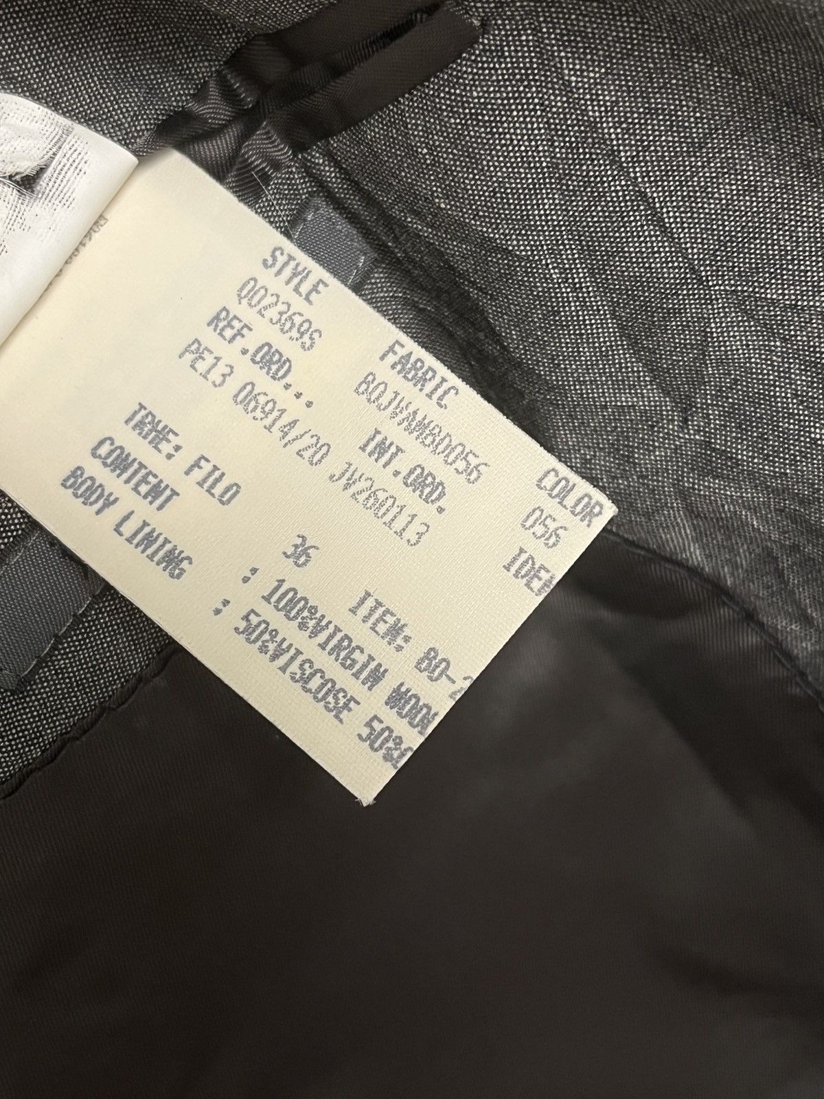 John Varvatos Peak Lapel Jacket EU 46 USA 36 Size US S / EU 44-46 / 1 - 11 Thumbnail