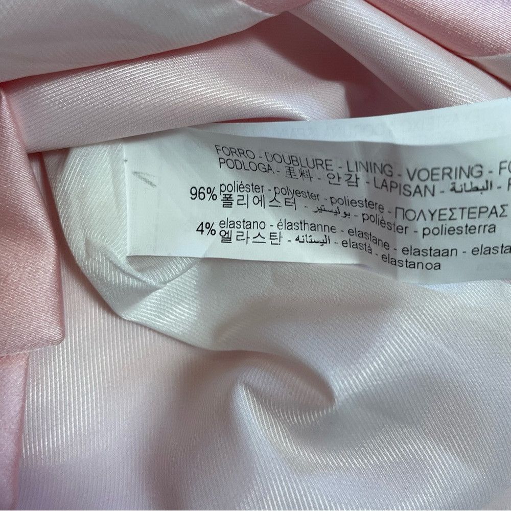 Zara NWT New Zara Pink Satin V-Neck Sleeveless Mini Dress Size M Size M / US 6-8 / IT 42-44 - 7 Thumbnail