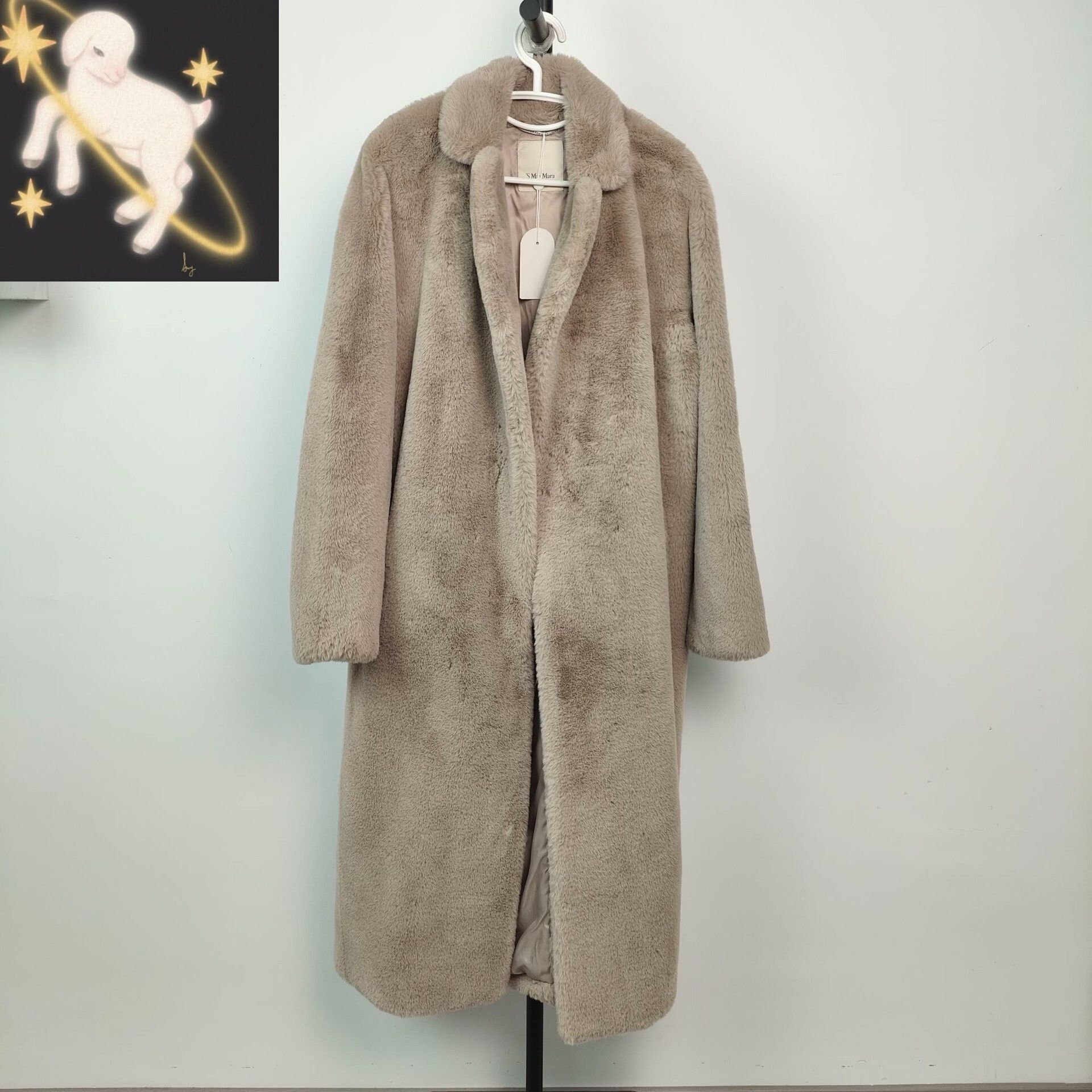 Weekend Max Mara Maxmara Sub-line Polyester Short Fleece Coat Size S / US 4 / IT 40 - 1 Thumbnail