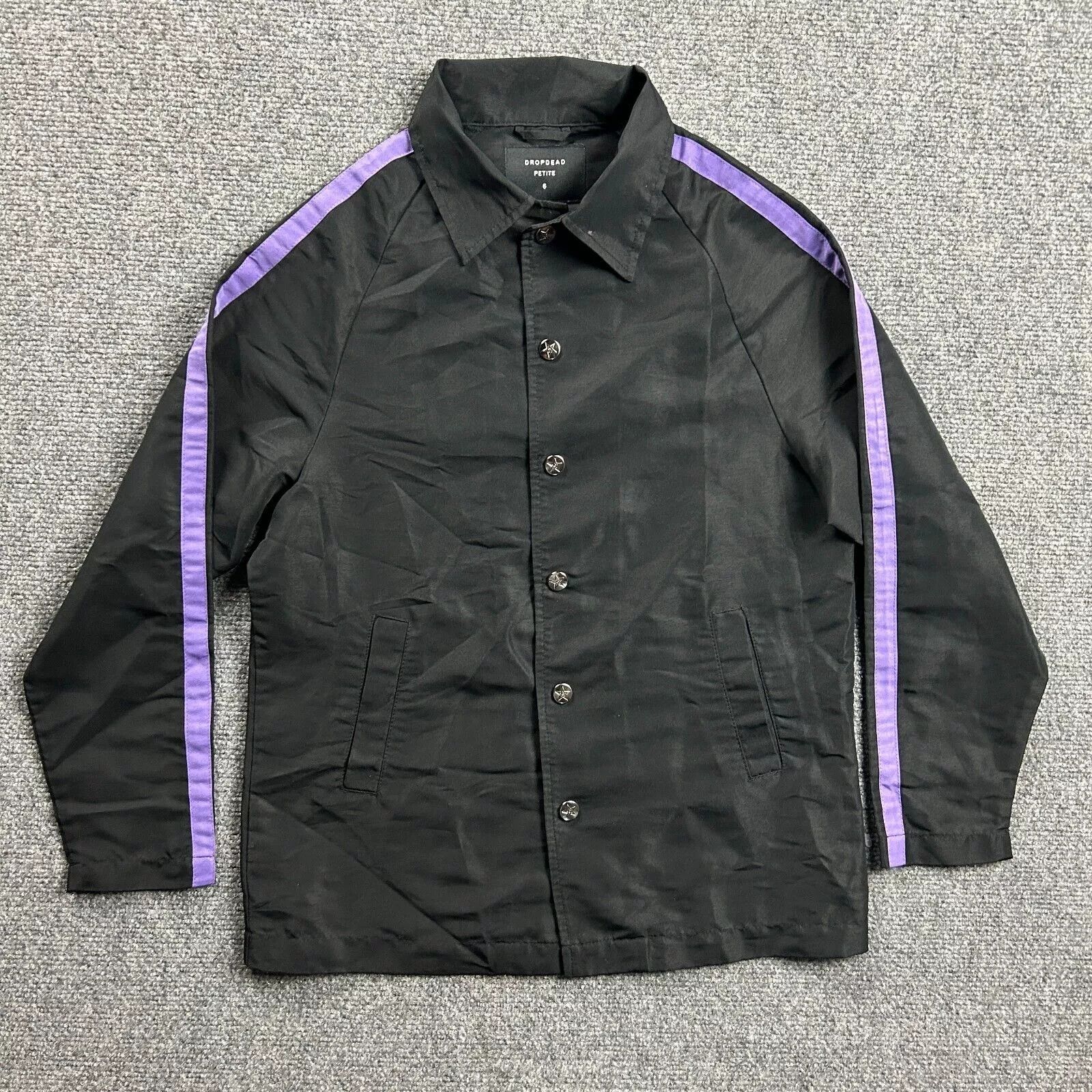Drop Dead Drop Dead Jacket Womens 6 Petite Pockets I Left The House Size M / US 6-8 / IT 42-44 - 1 Thumbnail