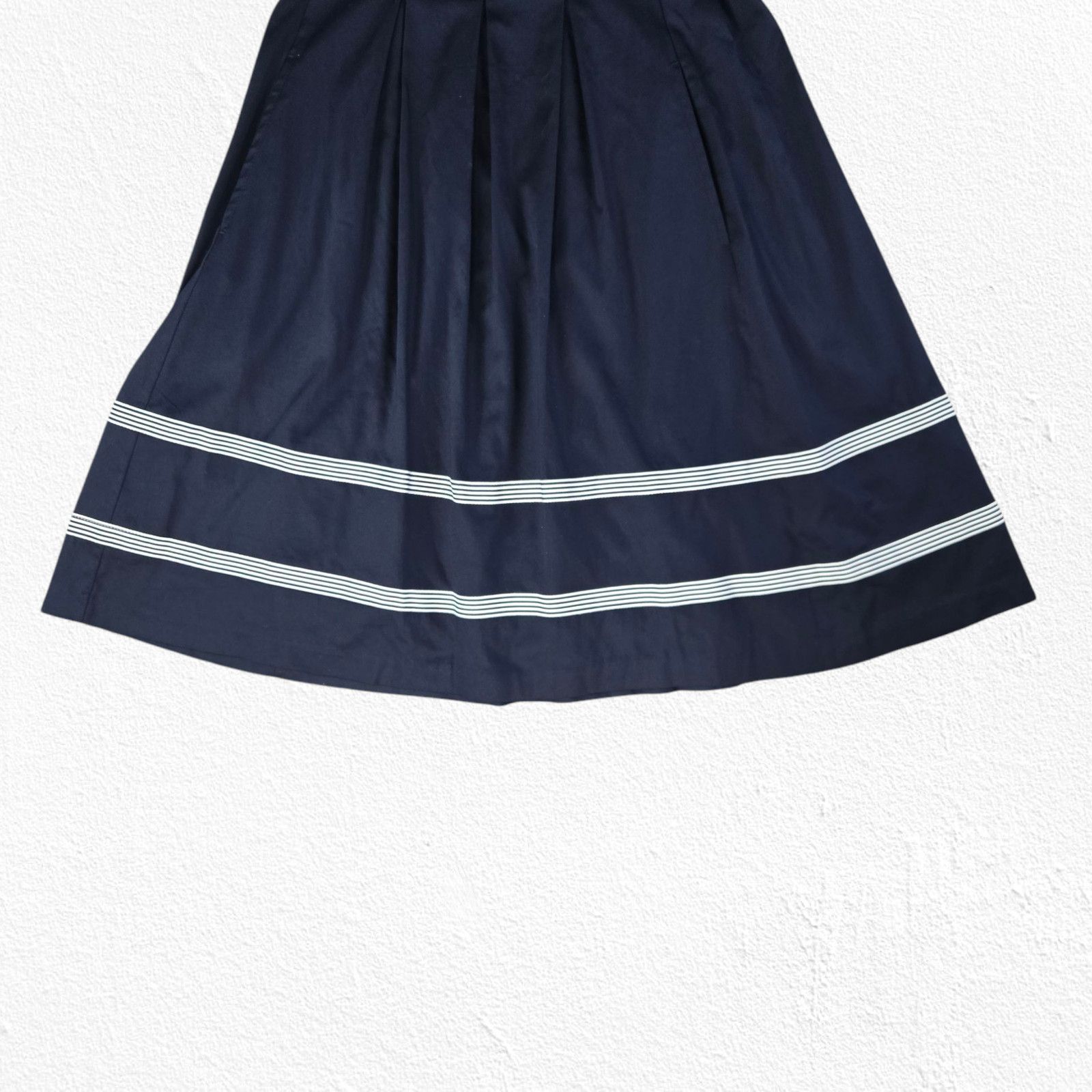 Nine West Nine West Navy Classic Fit and Flare Dress Size 4 Size S / US 4 / IT 40 - 4 Thumbnail
