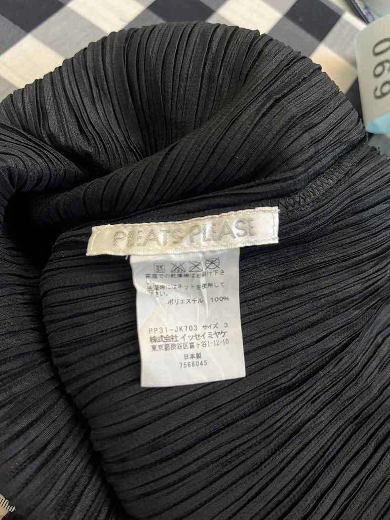 Issey Miyake Issey Miyake size:3 Dark blue pleated vest Size S / US 4 / IT 40 - 3 Thumbnail