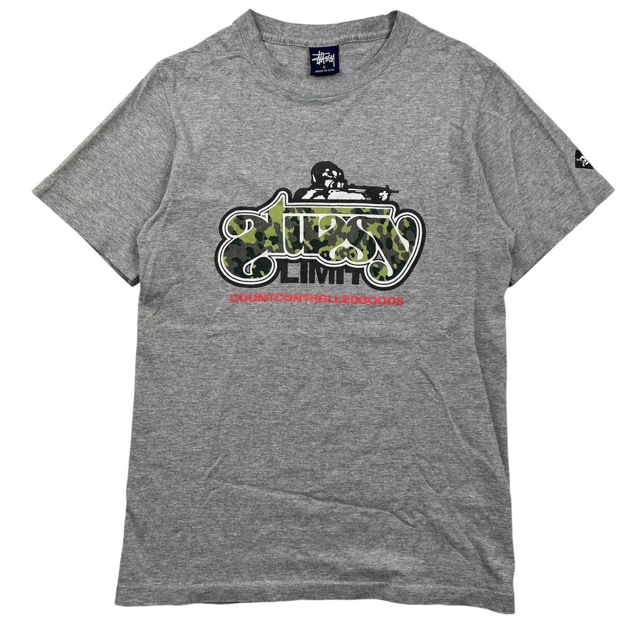 Stussy Vintage 90s Stussy Limit Count Controlled Goods T-Shirt - S Size US S / EU 44-46 / 1 - 1 Thumbnail
