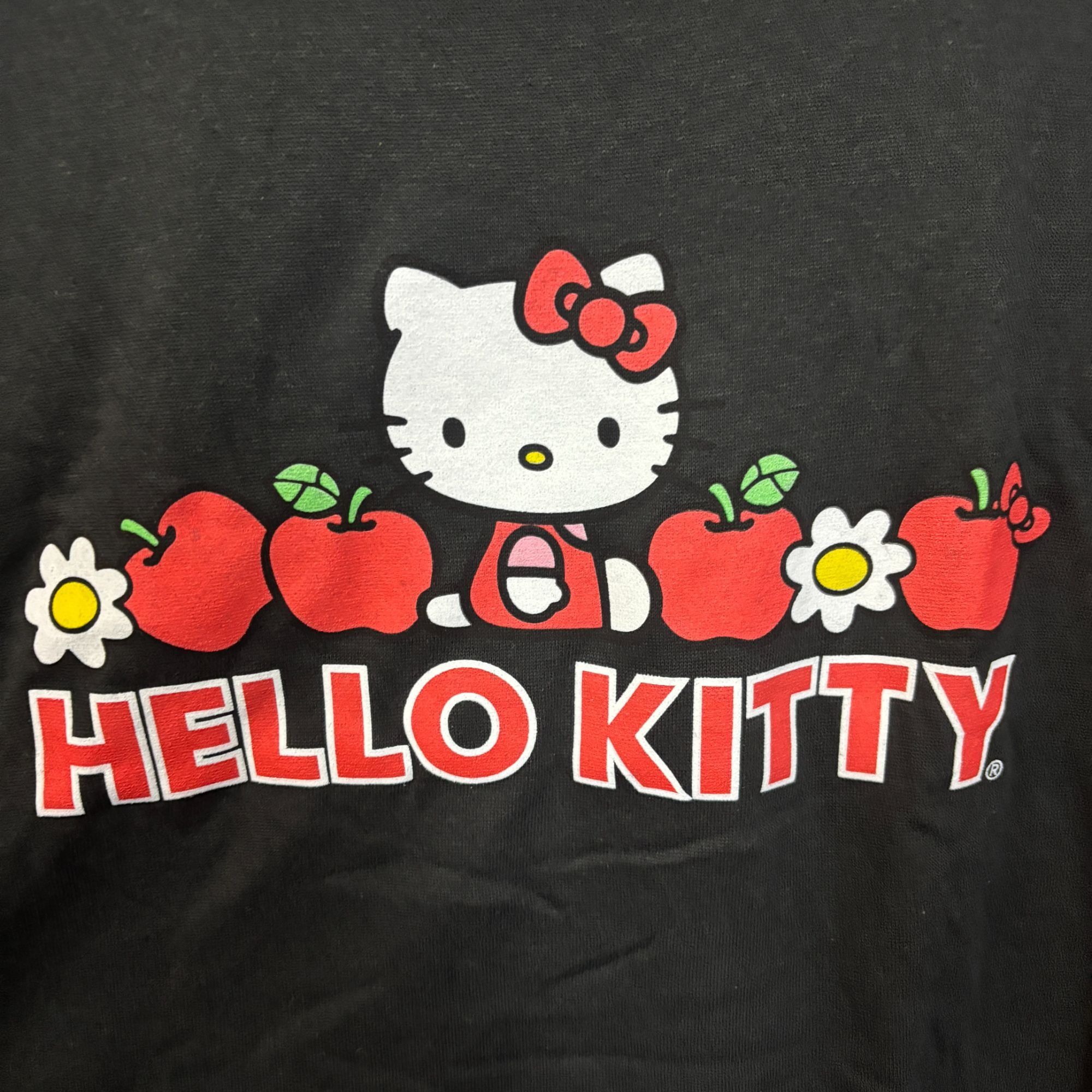 Other Hello Kitty Red Apples & Daisies Sanrio Kawaii Crewneck XL Size XL / US 12-14 / IT 48-50 - 2 Thumbnail