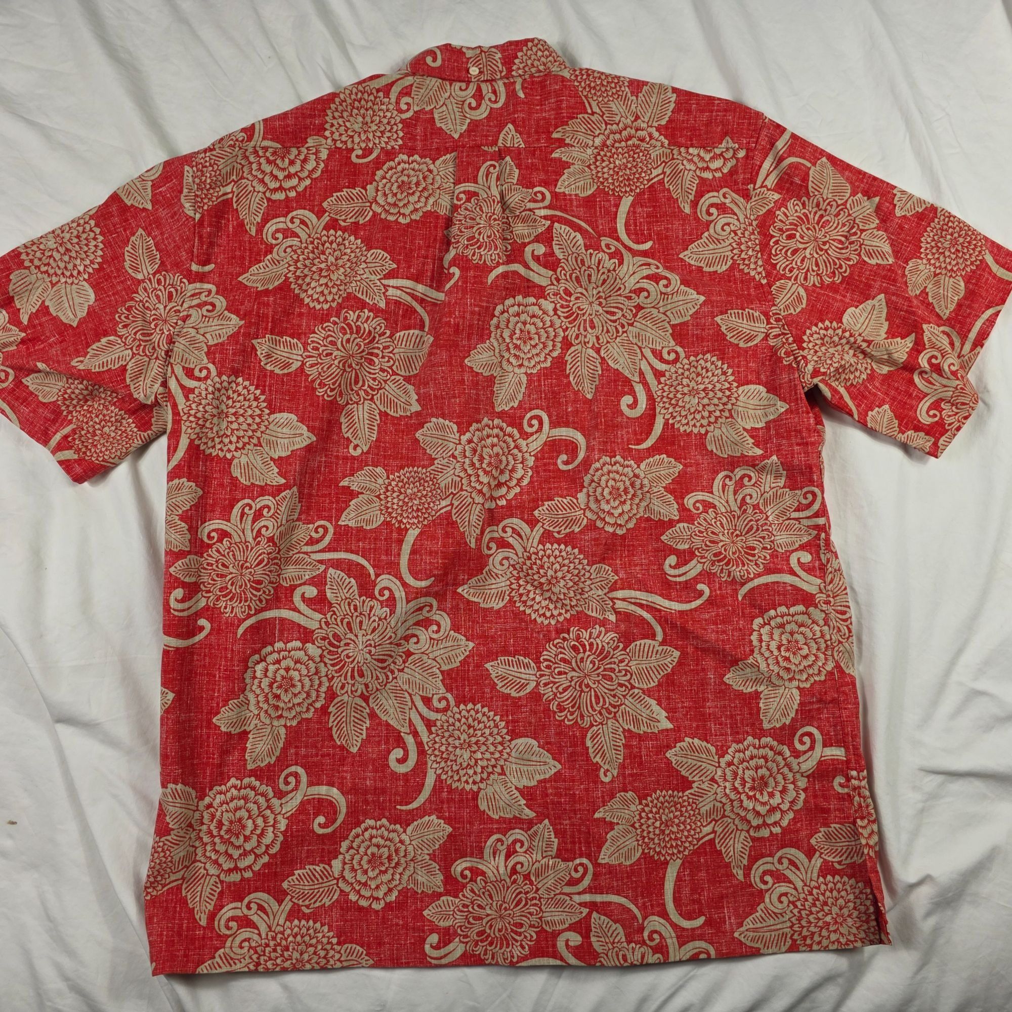 Reyn Spooner Reyn Spooner Kloth Mens Size XL Red Floral Button Front Shir Size US XL / EU 56 / 4 - 2 Thumbnail
