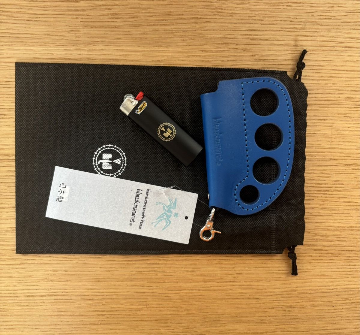Blackmeans AW23 Blackmeans x Zepanese Club Leather Coin Pouch