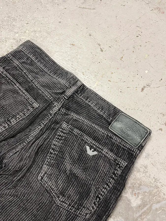 Armani 2000s Armani Grey Corduroy Pants Size US 32 / EU 48 - 10 Thumbnail