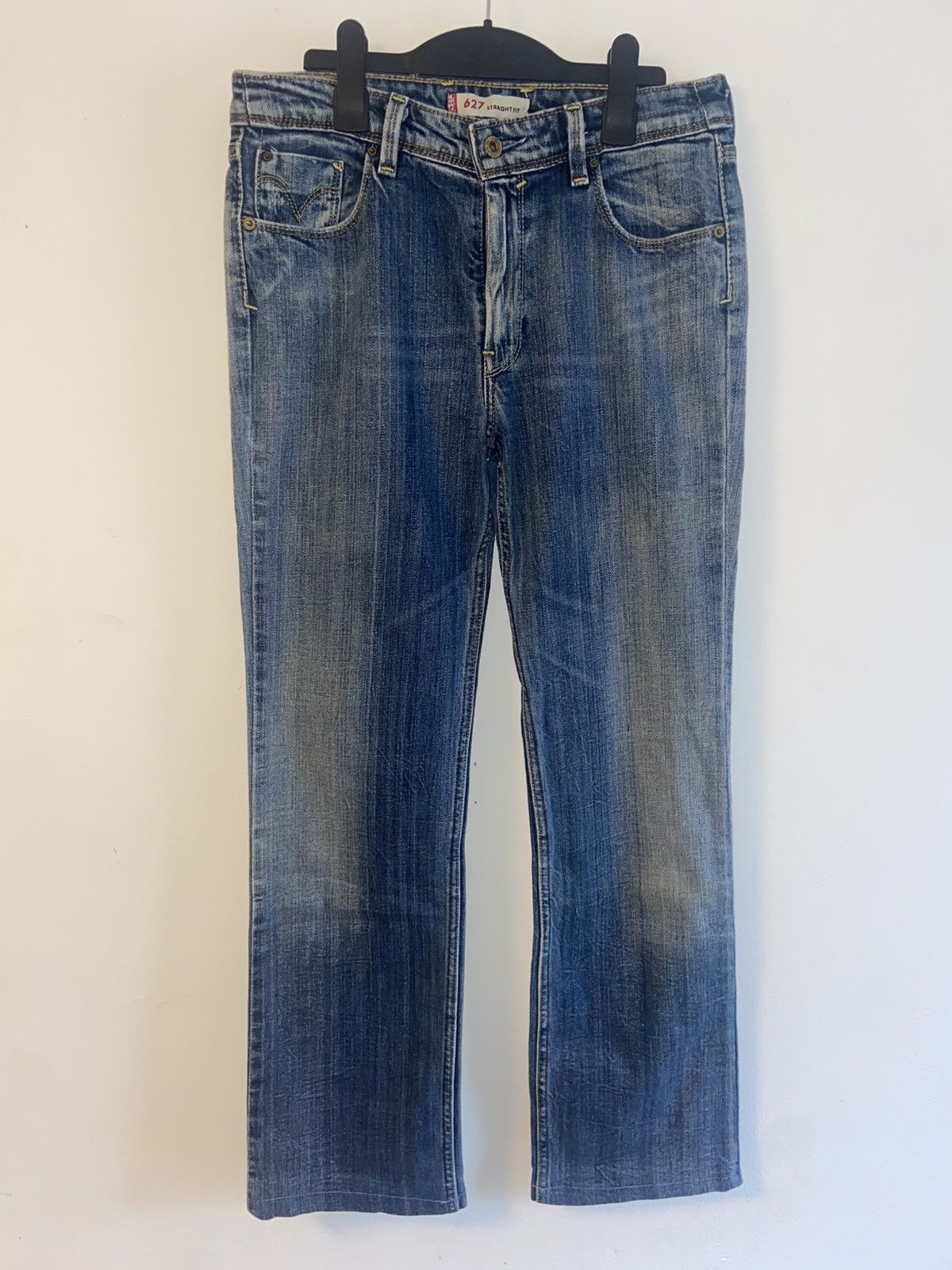 Levi's Rare Levi’s 672 Straight Fit – 90s Y2K Light Wash Denim Size US 26 / EU 42 - 5 Thumbnail