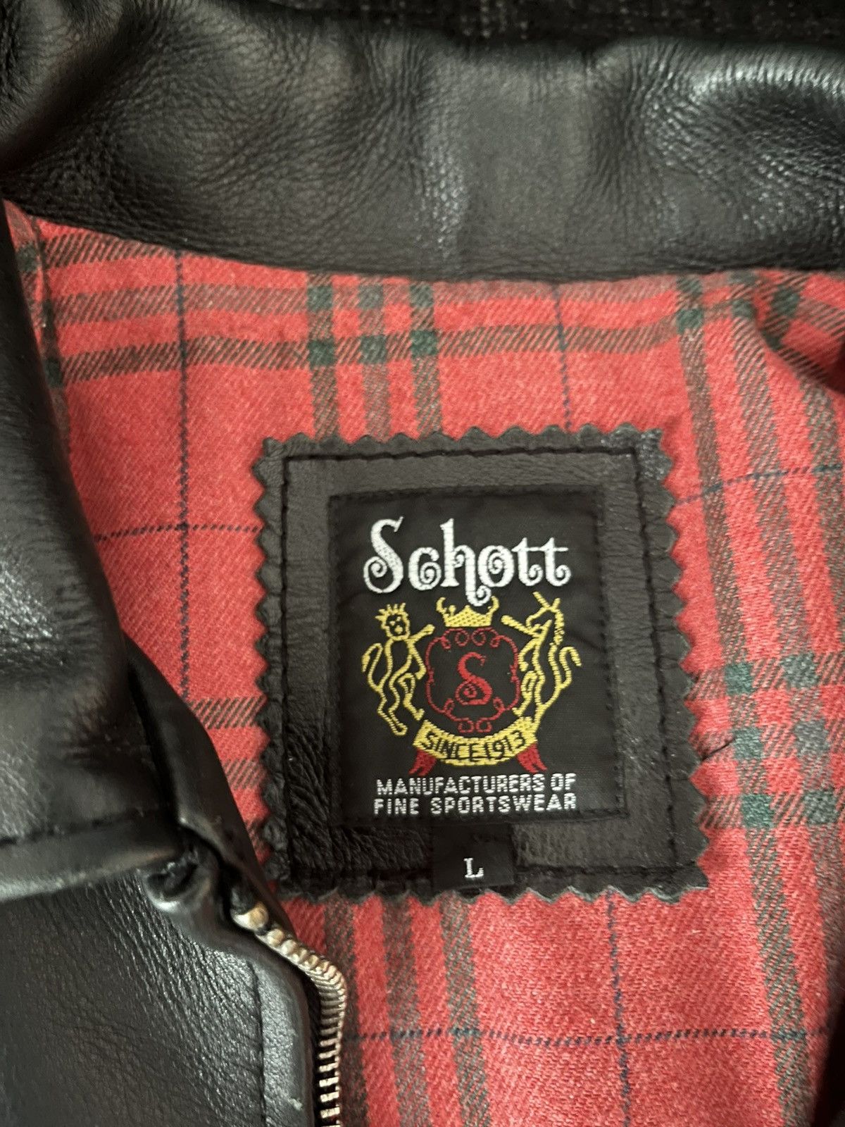 Stussy Stussy x Schott Leather Jacket Size US L / EU 52-54 / 3 - 6 Thumbnail