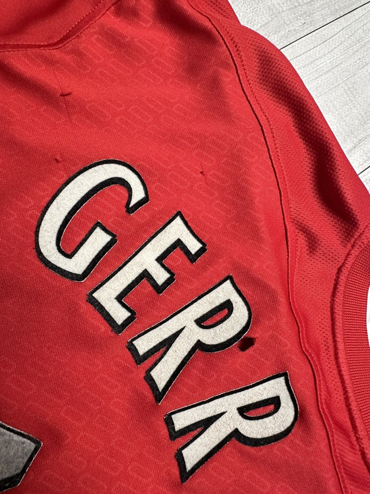 Reebok Vintage Reebok Liverpool 17 Gerrard soccer jersey XXL Size US XXL / EU 58 / 5 - 5 Thumbnail