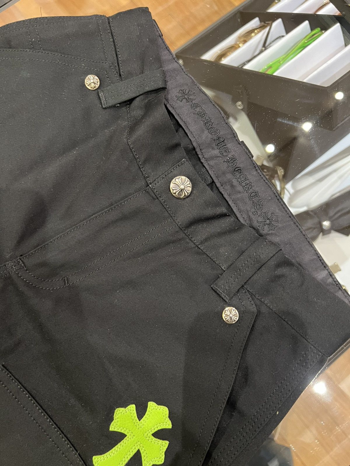 Chrome Hearts Chrome Hearts Cross Patch Carpenter Pants Size 27" / US 4 / IT 40 - 5 Thumbnail