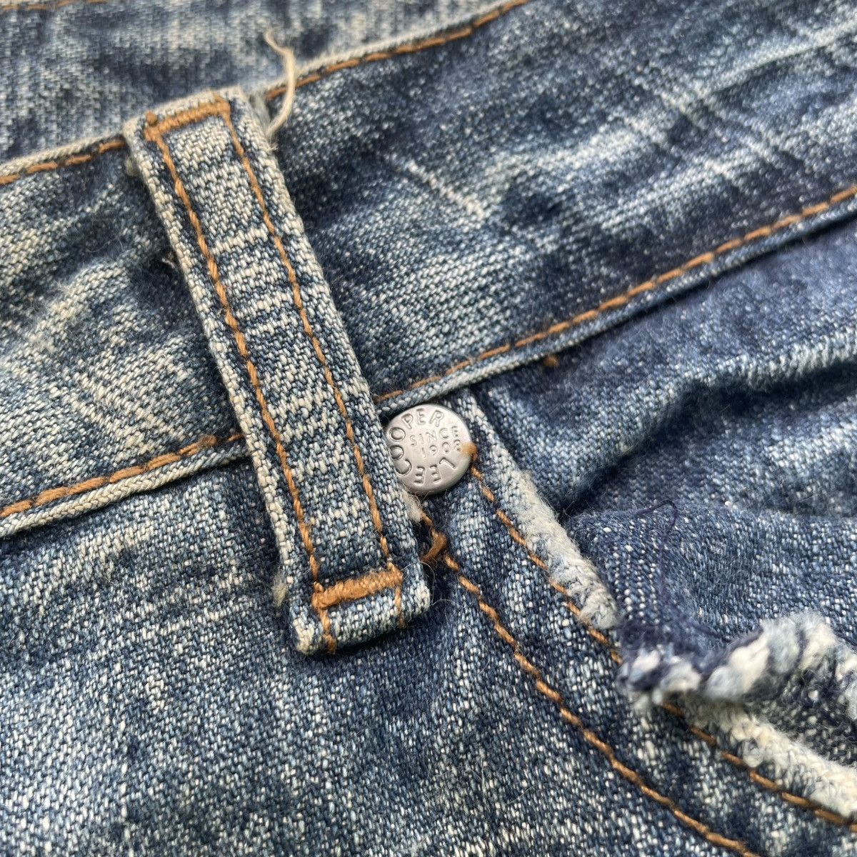 If Six Was Nine Y2K Lee Cooper Bootcut Flare Distressed Mud Washed Jeans Size US 32 / EU 48 - 7 Thumbnail