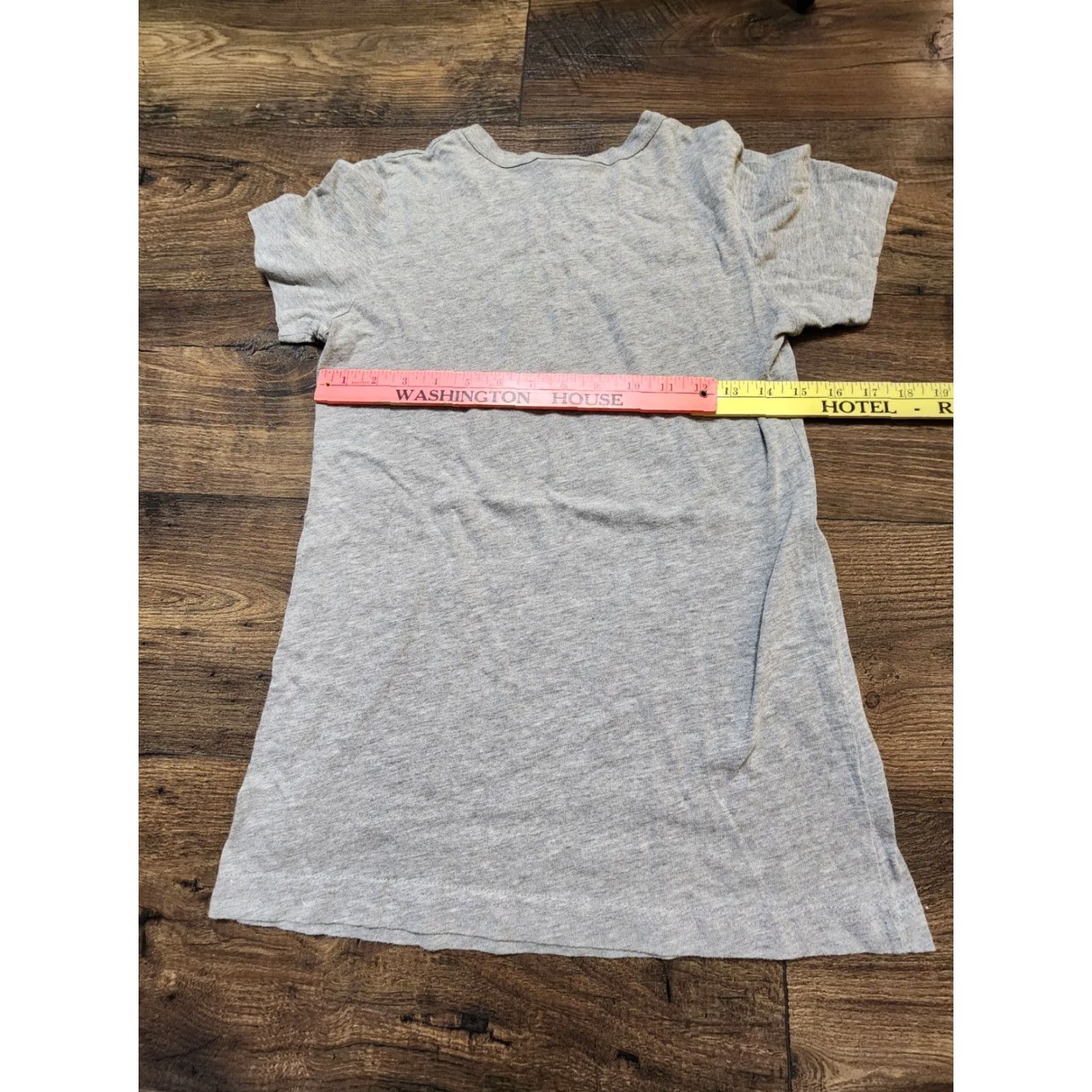 Junk Food VINTAGE Junk Food Rolling Stones T Shirt Womens S Gray Retro Short Sleeve Crew Neck Cap Sleeve T-Shirt Womens Small Slim Fit Size S / US 4 / IT 40 - 2 Thumbnail