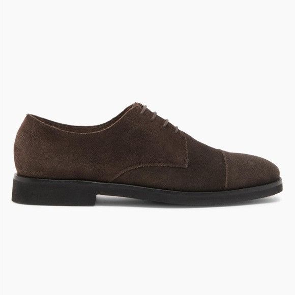 Tom Ford Tom Ford Suede Derby Shoes Coffee Brown Men display picture 3