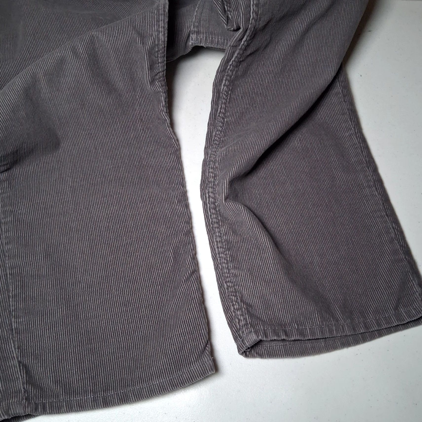 Vintage VINTAGE Roebucks Corduroys Pants Men 36x29.5 Gray Corduroys Classic 5-Pocket Roebuck & Co. Mens Regular Straight Read Size US 36 / EU 52 - 6 Thumbnail