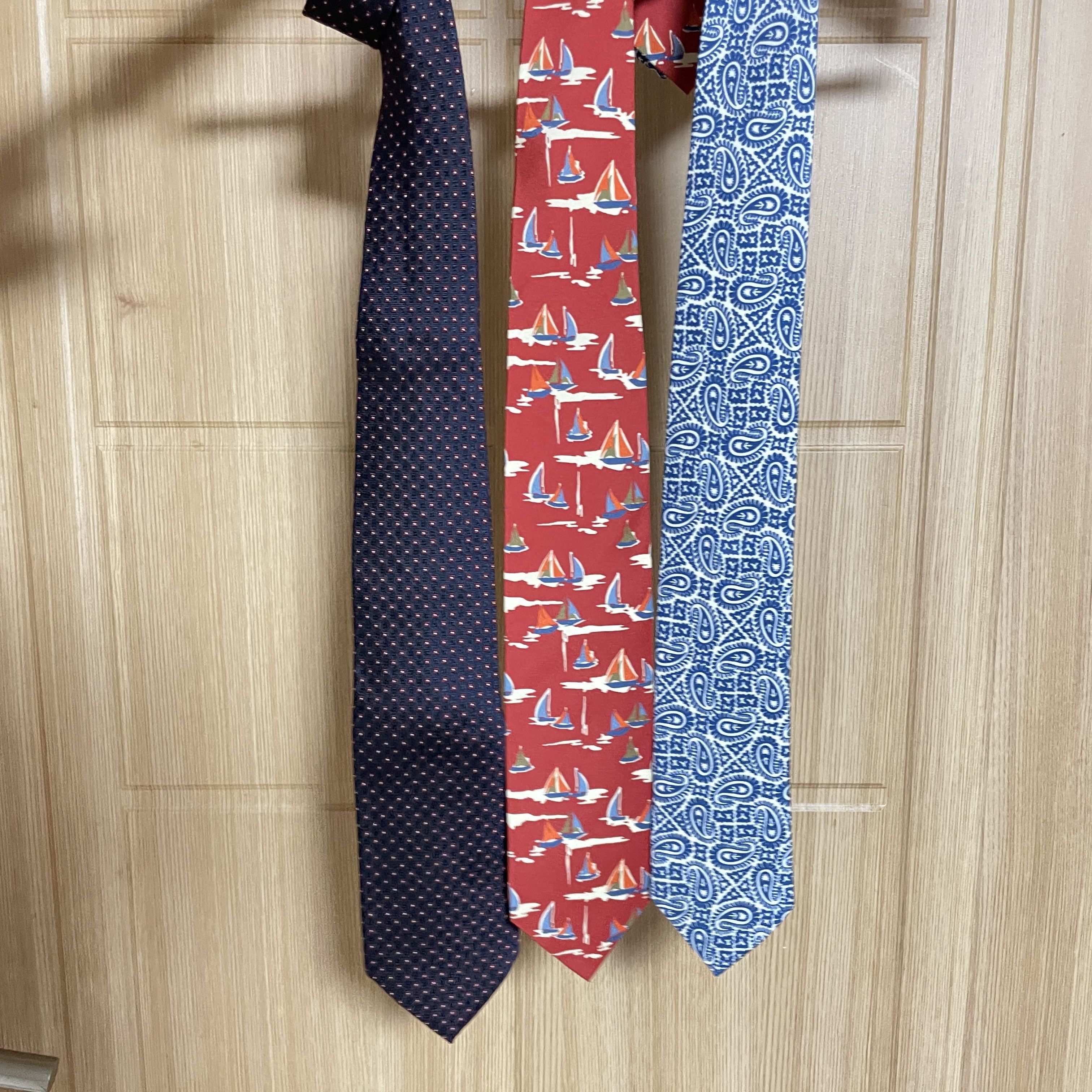 Drake's Drake's Silk mixture Tie blue with paisley pattern Size ONE SIZE - 2 Thumbnail