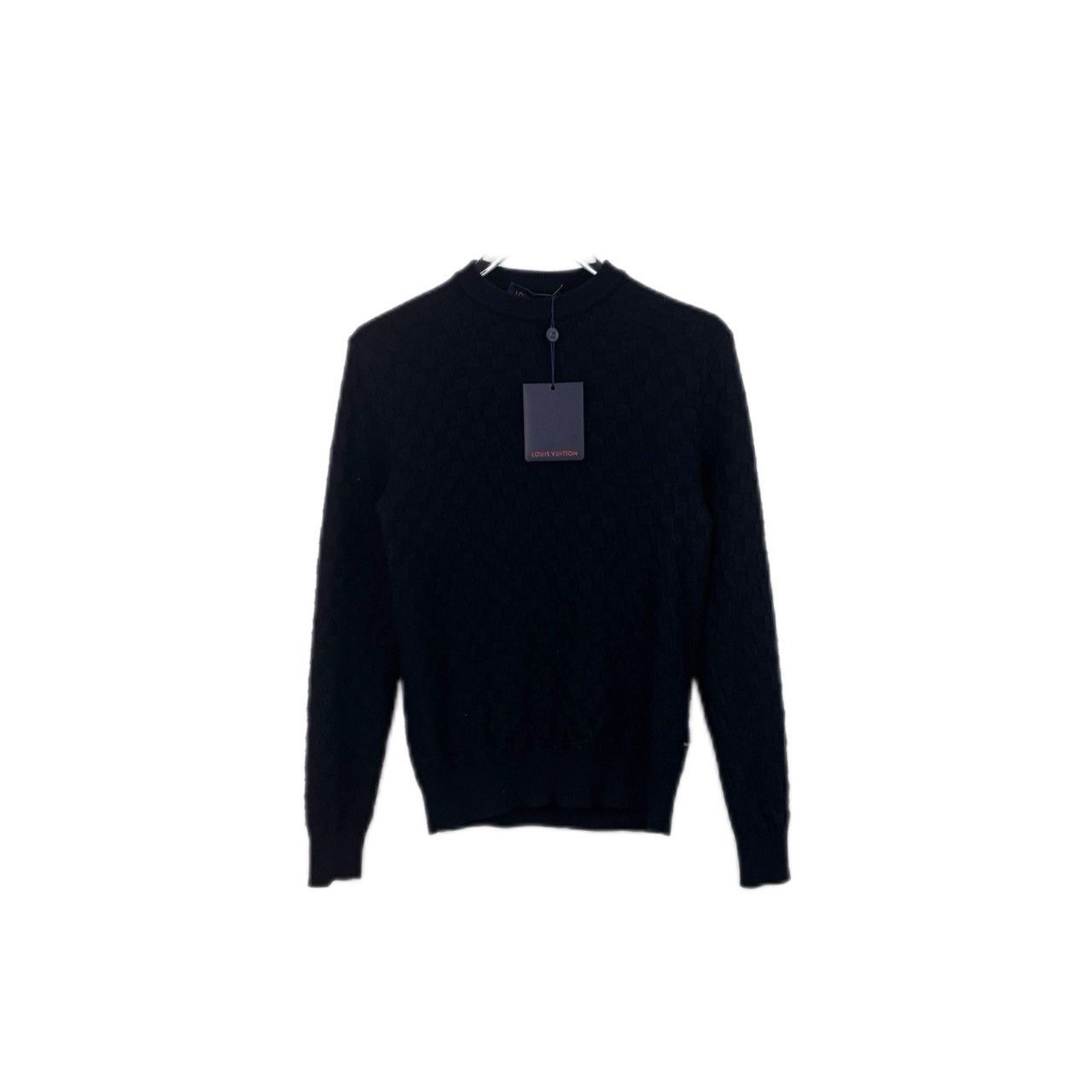 Louis Vuitton Louis Vuitton Black square pattern wool sweater Nextarrow-2 Size US XS / EU 42 / 0 - 1 Thumbnail