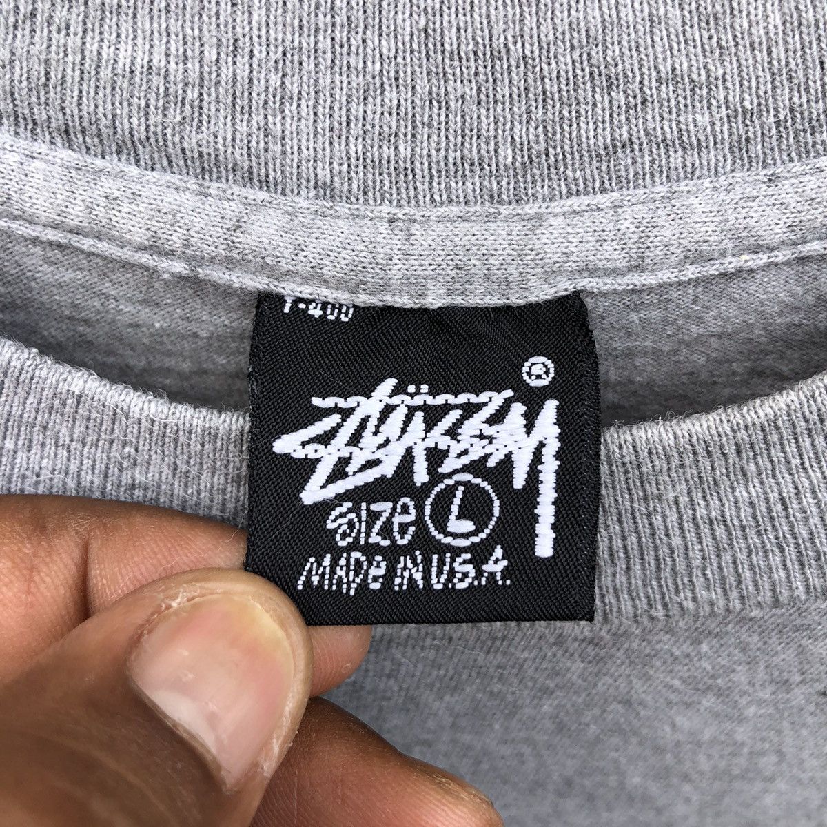 Stussy Vintage 80s Stussy Made in Usa Tshirt Size US L / EU 52-54 / 3 - 8 Thumbnail