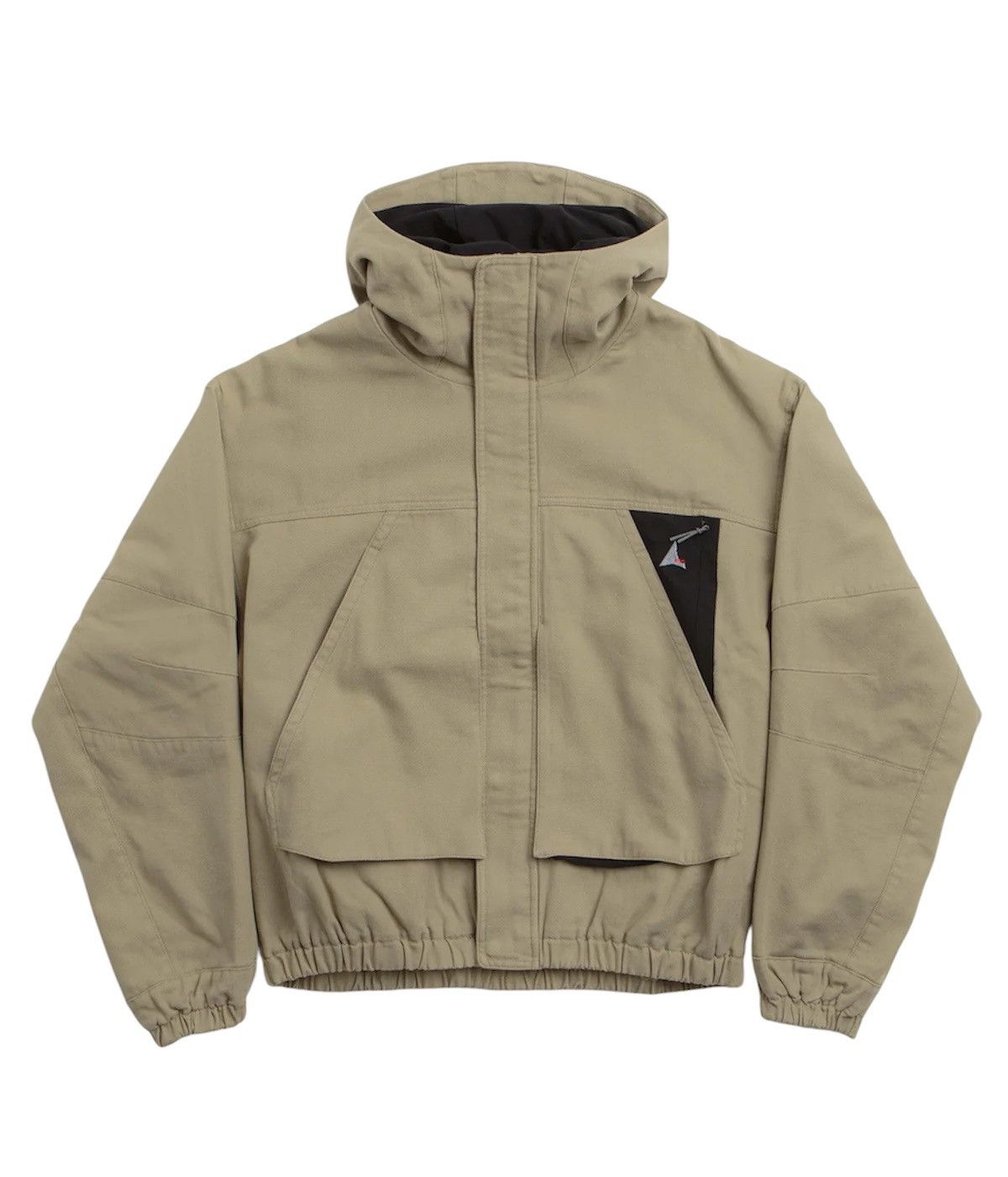 ROA ROA Taupe Canvas Cotton Workwear Jacket Size US S / EU 44-46 / 1 - 1 Thumbnail