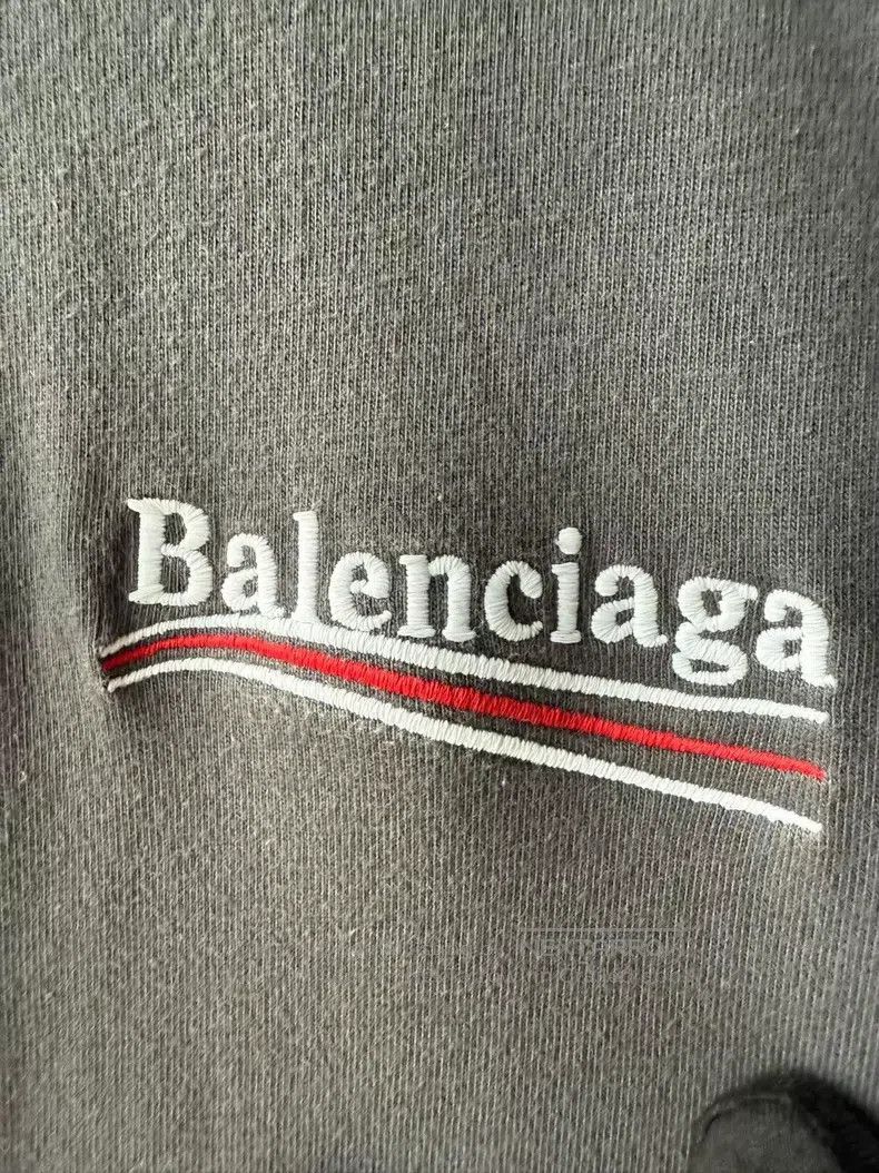 Balenciaga Balenciaga Dark Grey Embroidered Coca-Cola Short Sleeve Size US S / EU 44-46 / 1 - 7 Thumbnail