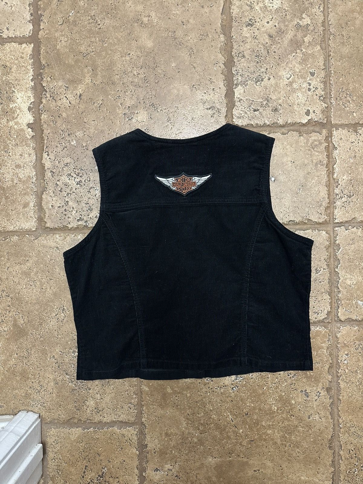 Harley Davidson Harley-Davidson Motorcycles Women’s Corduroy Riding Vest Size L / US 10 / IT 46 - 5 Thumbnail