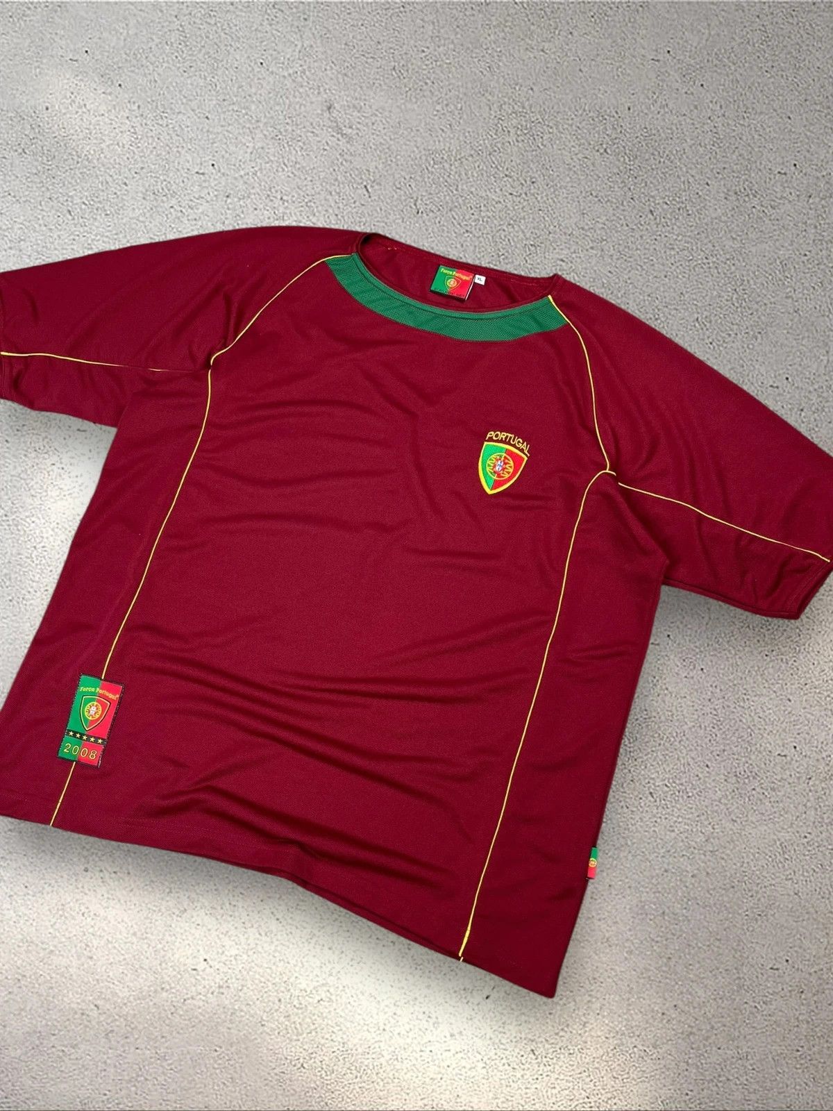 Vintage Vintage 00s Portugal 2008 Football Jersey XL Size US XL / EU 56 / 4 - 2 Thumbnail