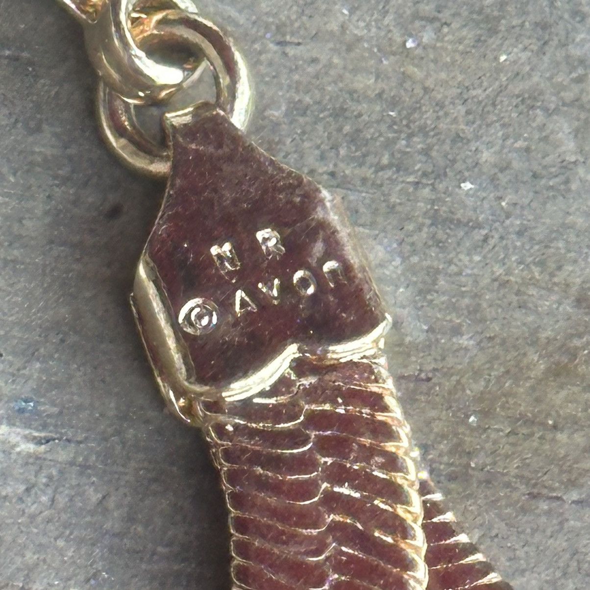 Vintage Vintage NR Avon gold braided herringbone chain bracelet Size ONE SIZE - 3 Thumbnail
