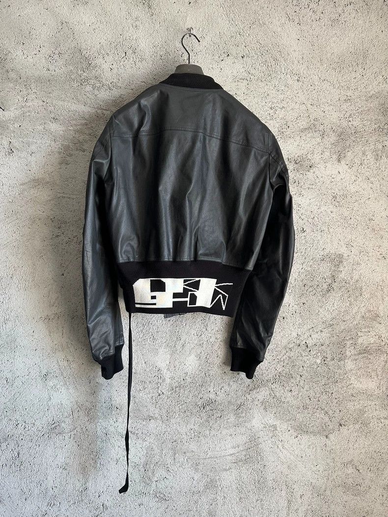 Rick Owens Rick Owens Cropped Flight Jacket Size US M / EU 48-50 / 2 - 2 Thumbnail