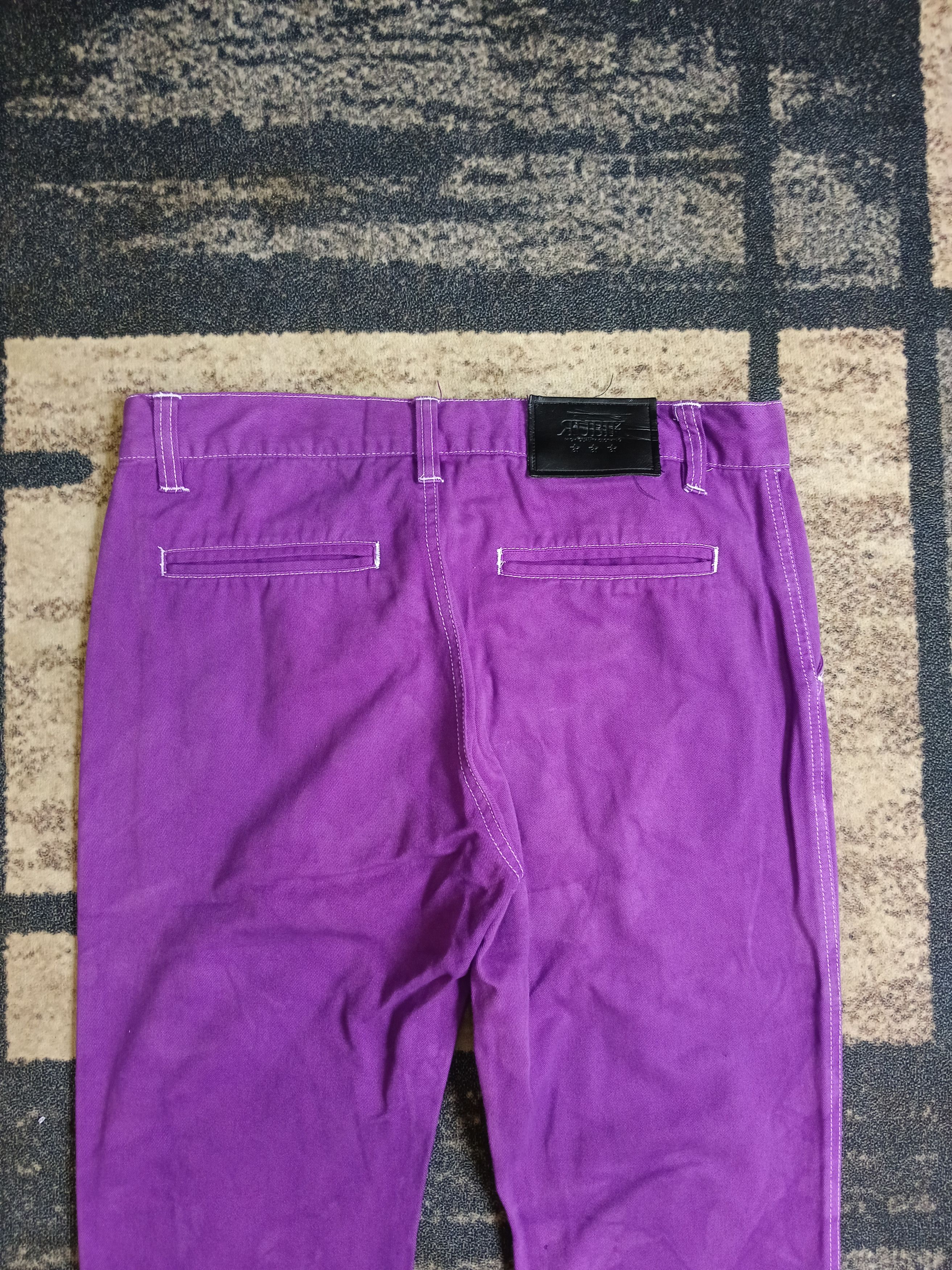 If Six Was Nine DISTRESSED FADE RUBIK PANTS Size US 30 / EU 46 - 5 Thumbnail